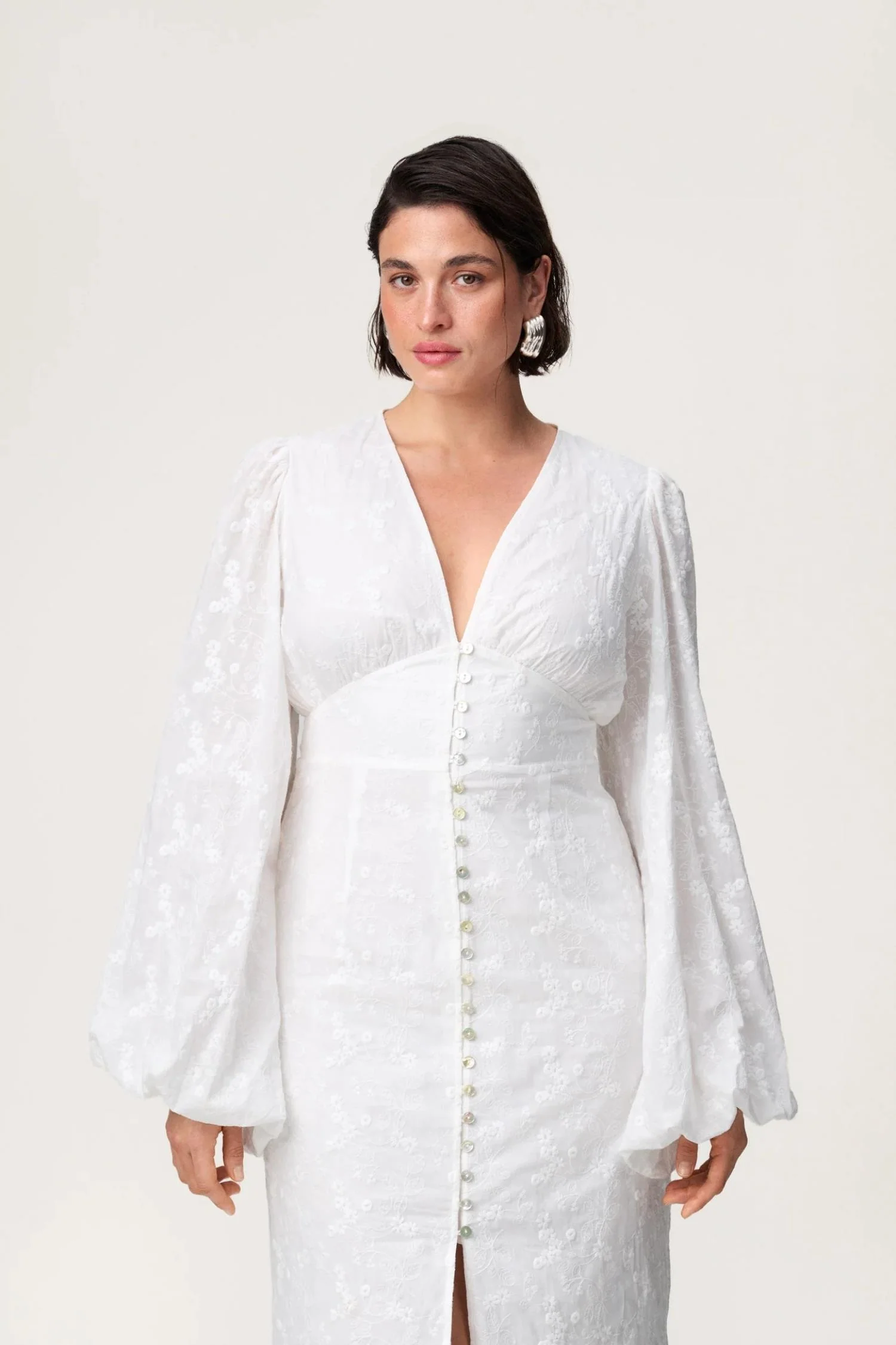 Positano dress- White Embroidery - Image 7