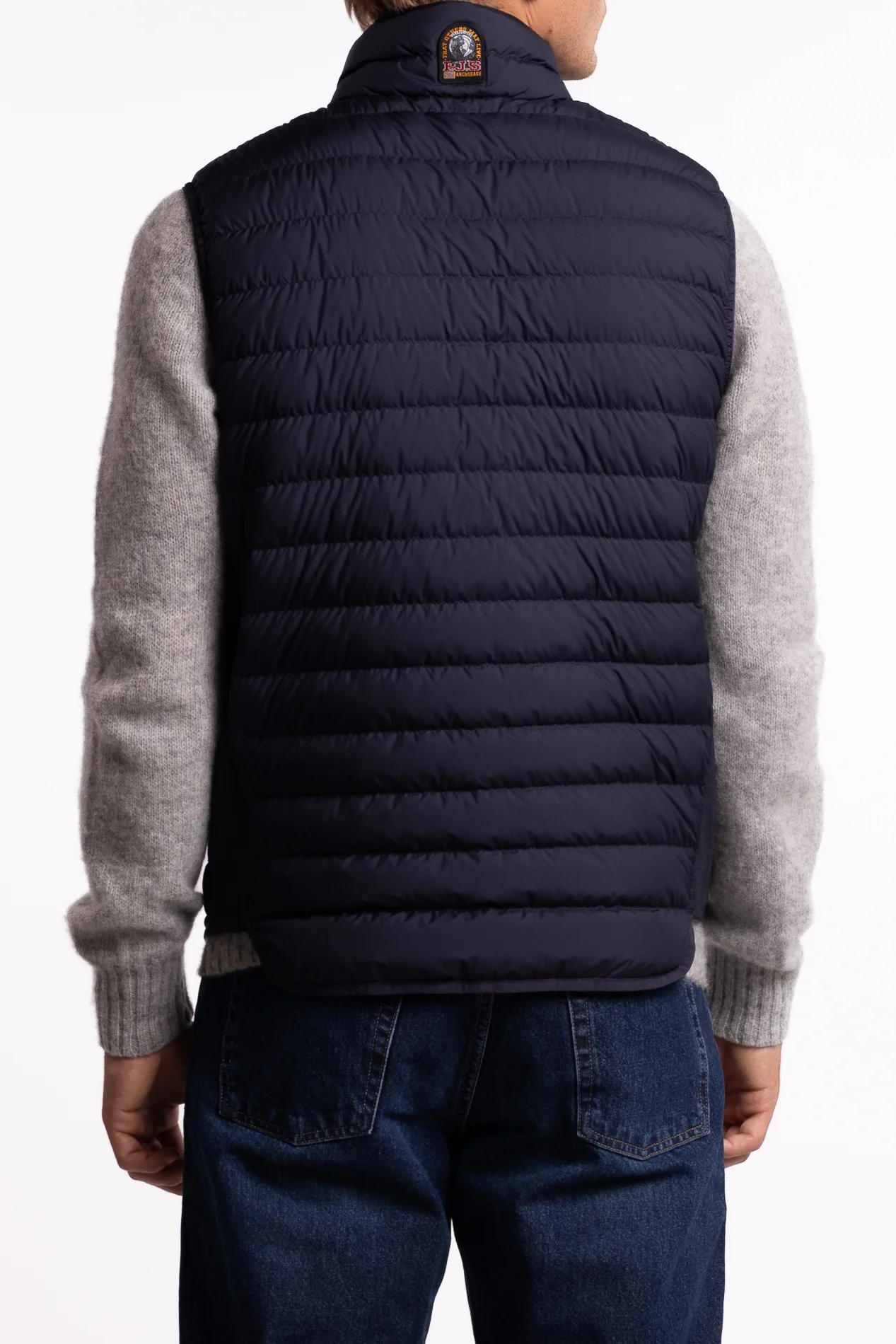 Perfect Down Vest Blue Navy - Image 8