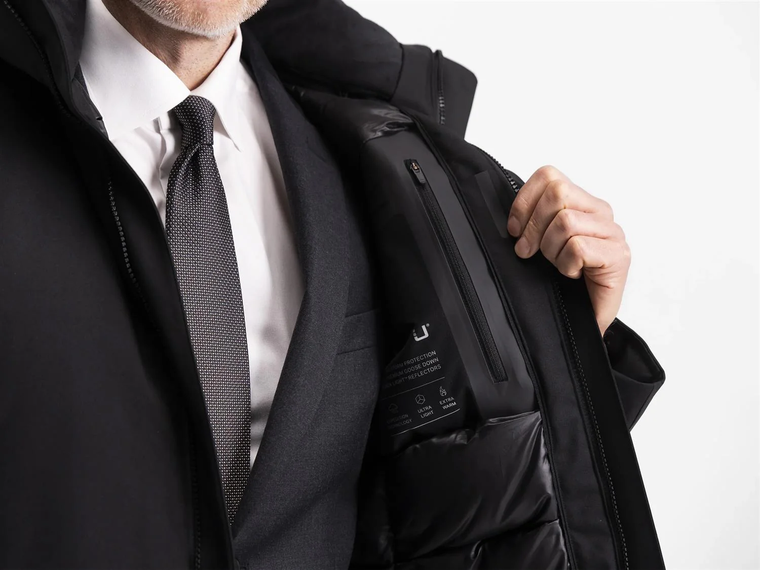 Redox Down Parka Black - Image 4
