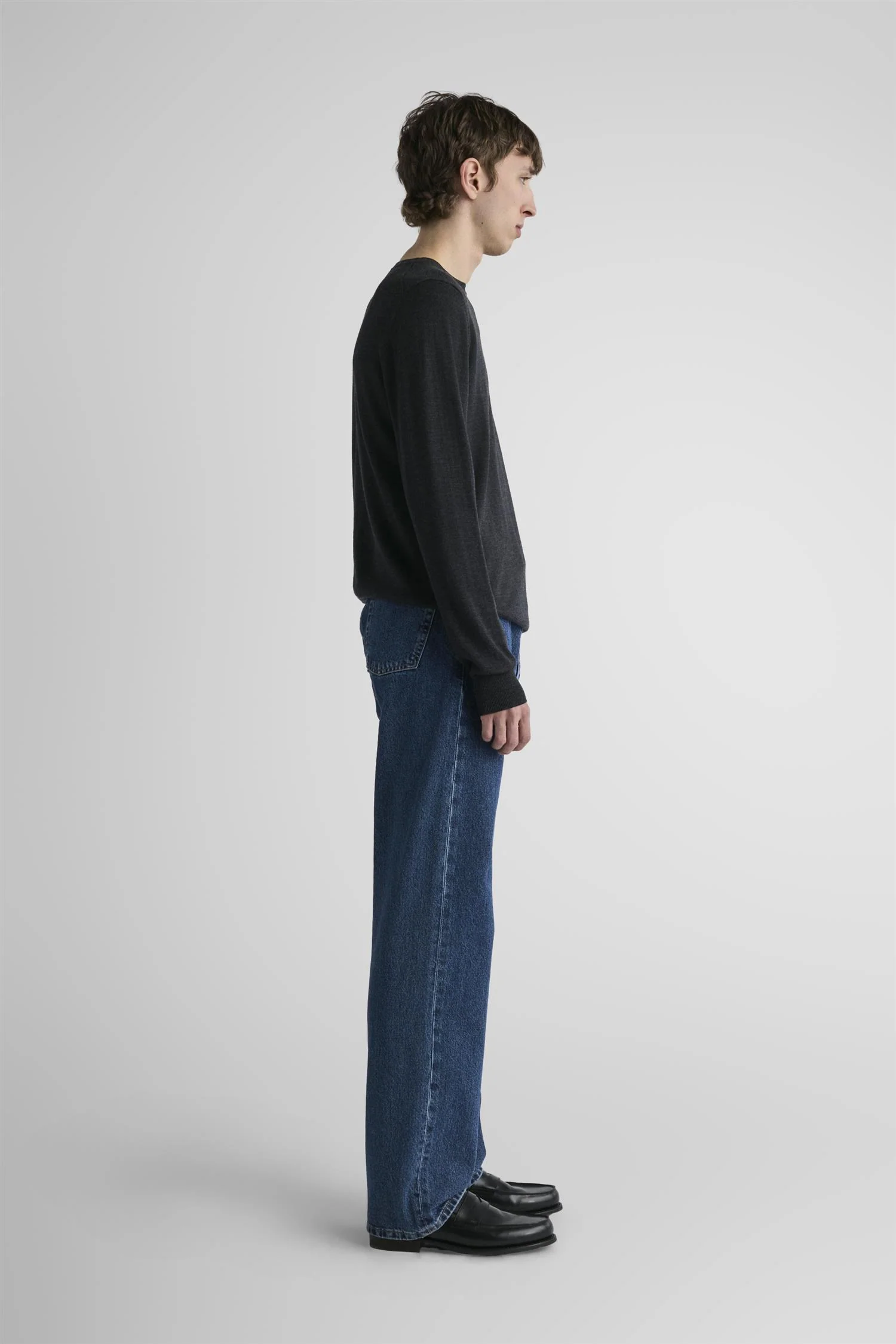 Barnes High-Rise Wide Fit Jeans Japan Dawn - Image 5