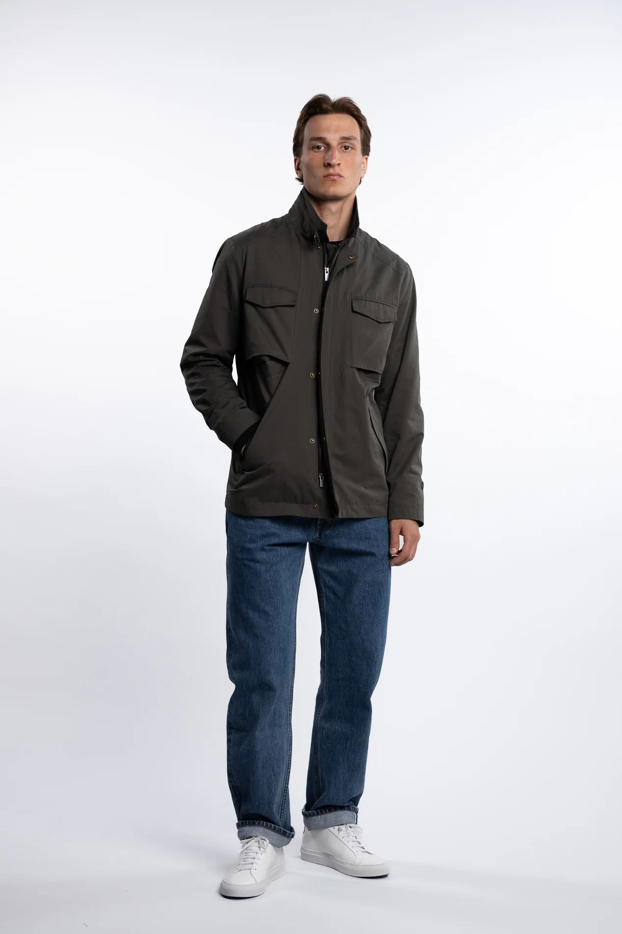 Rollins Mid Jacket Olive - Image 3