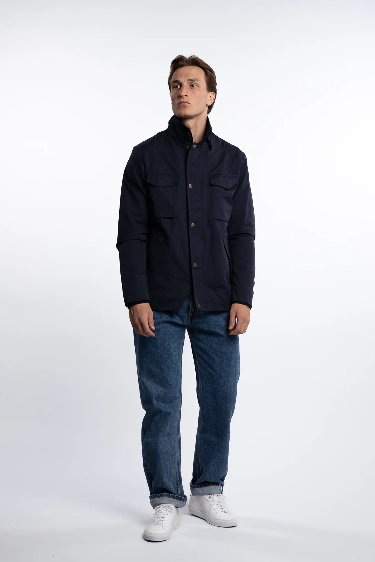 Rollins Mid Jacket Midnight Blue - Image 2