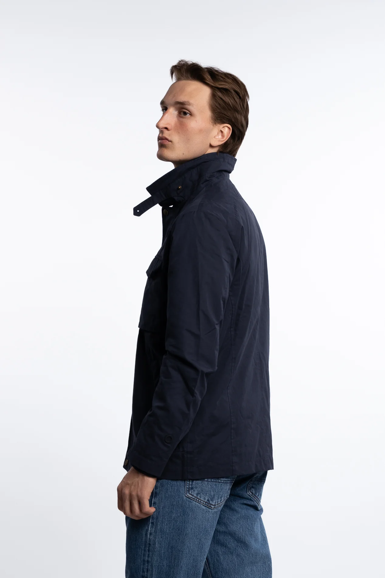Rollins Mid Jacket Midnight Blue - Image 4