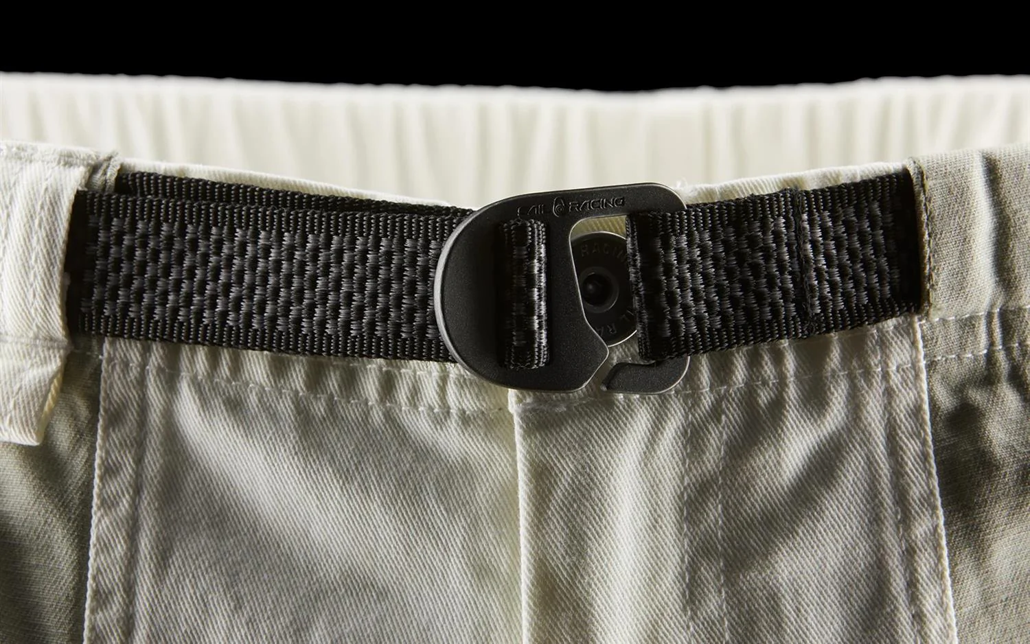 Breeze Blocked Shorts Off White - Image 3