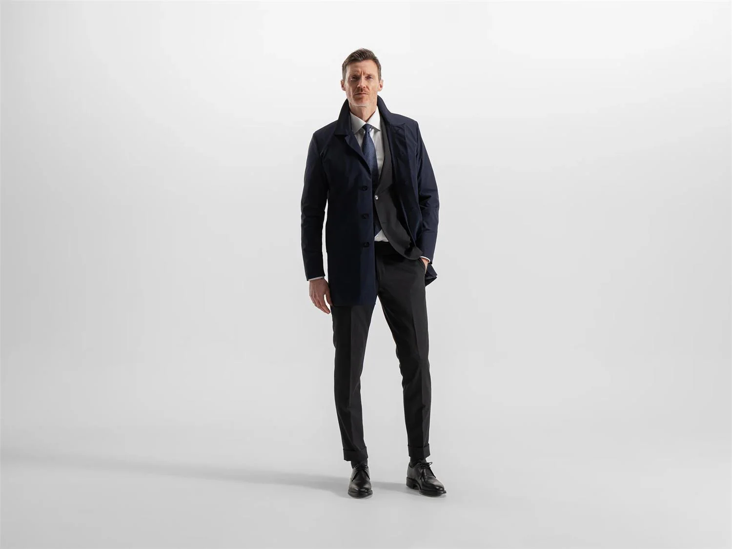 Maestro Coat Navy - Image 2