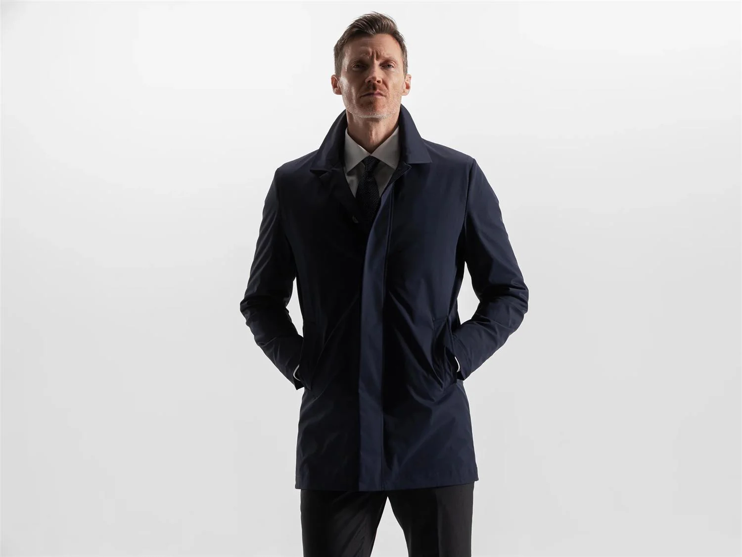 Maestro Coat Navy - Image 4