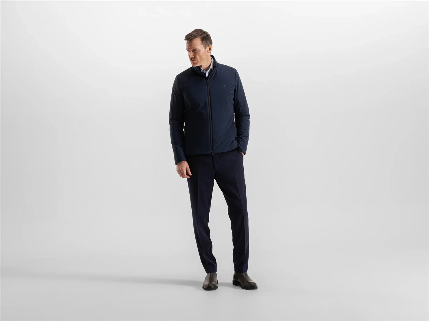 Viper Jacket Navy - Image 3