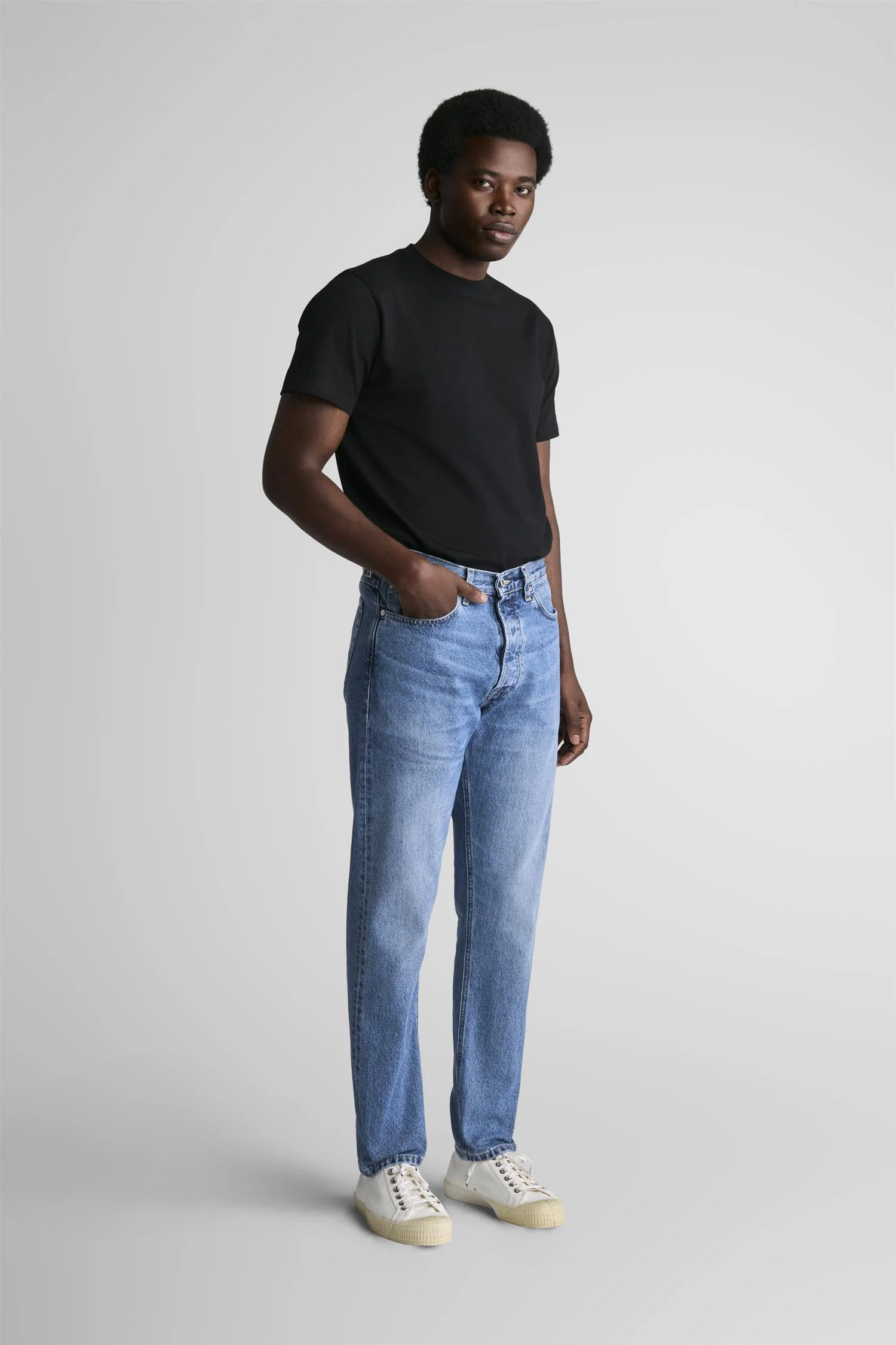Kai Relaxed Tapered Fit Jeans Japan New Blue - Image 3