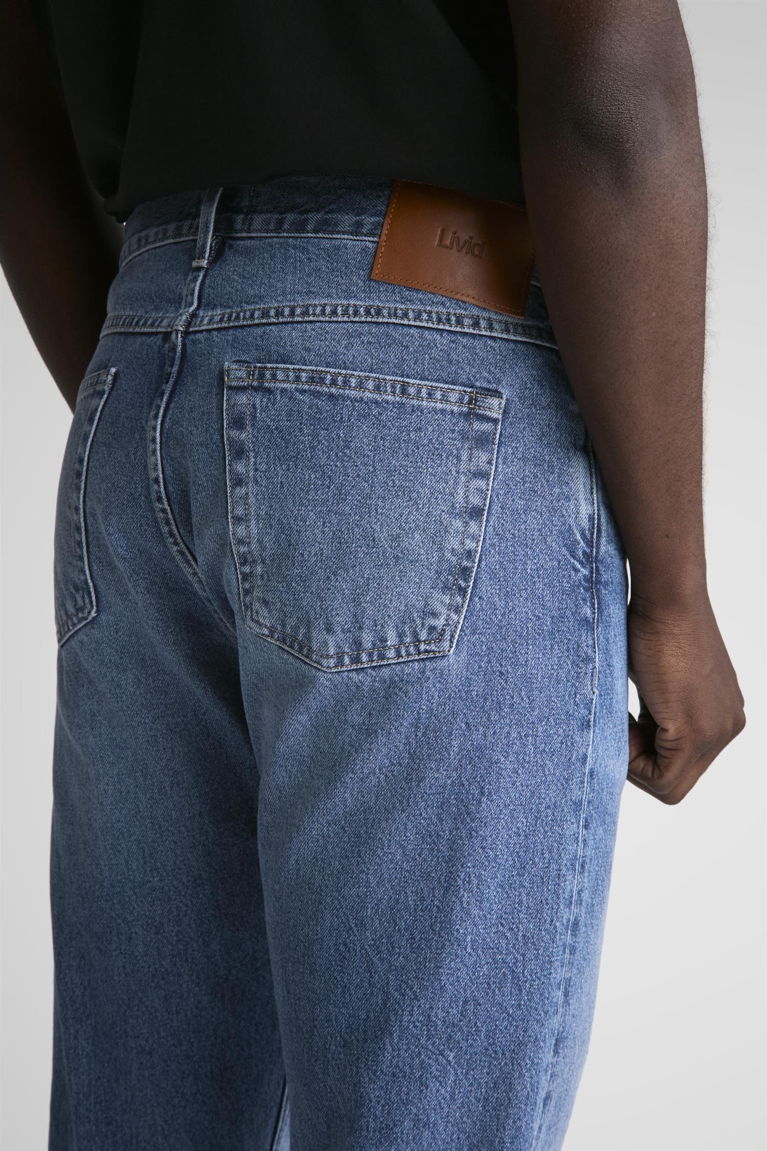 Kai Relaxed Tapered Fit Jeans Japan New Blue - Image 9