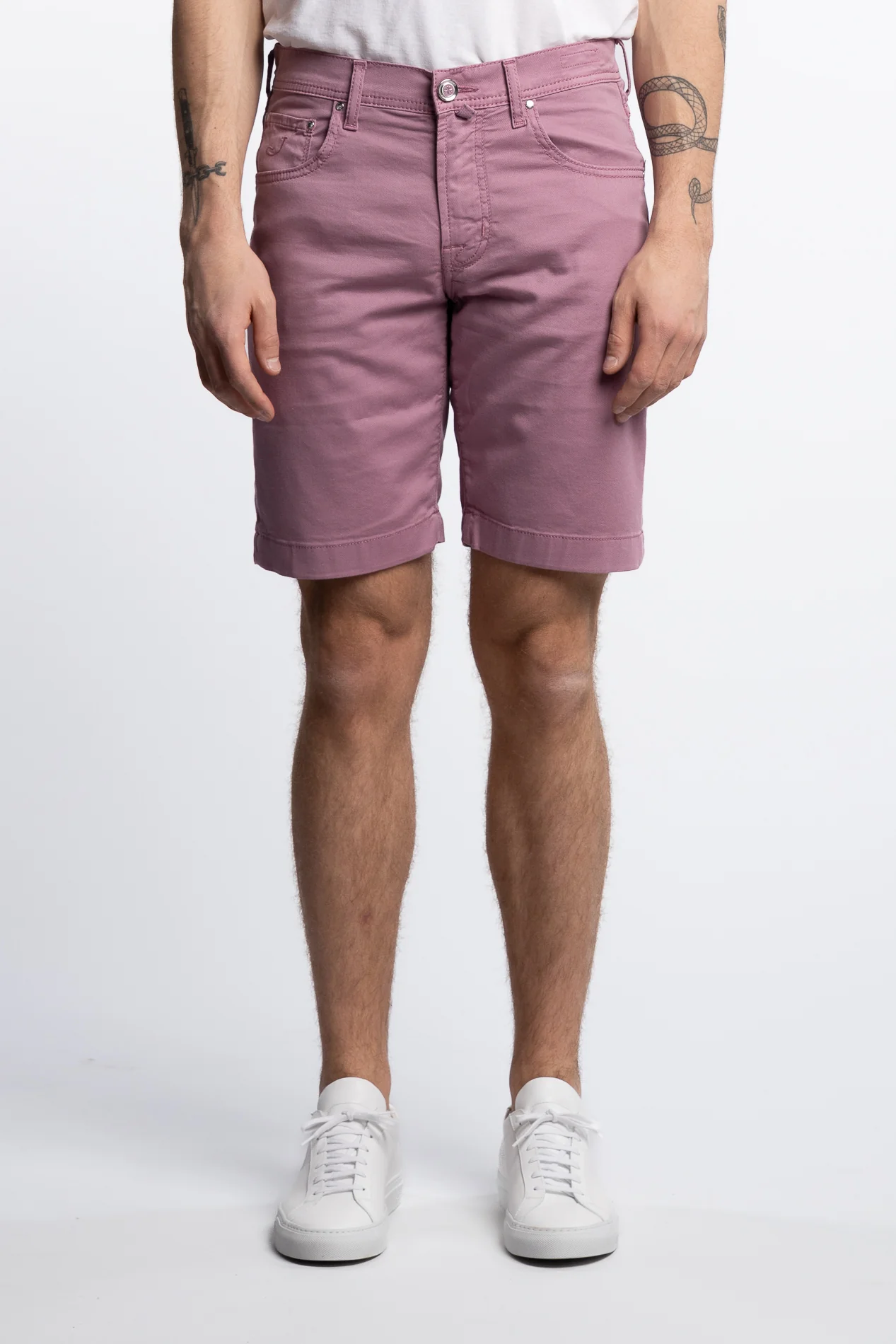 Nicolas Slim Fit Shorts Violet - Image 2