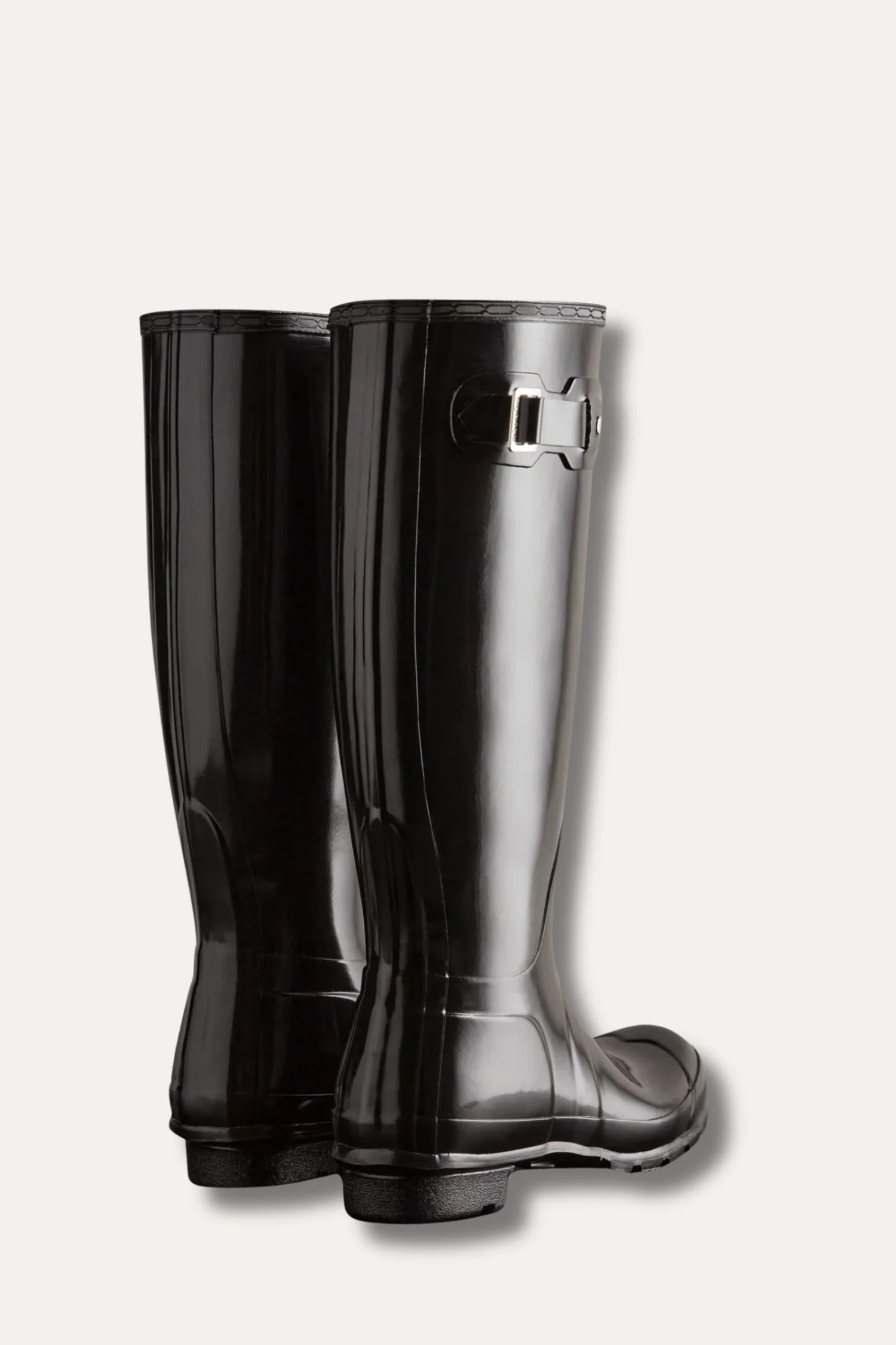 Women's Original Tall Gloss Boots- Black - Image 3