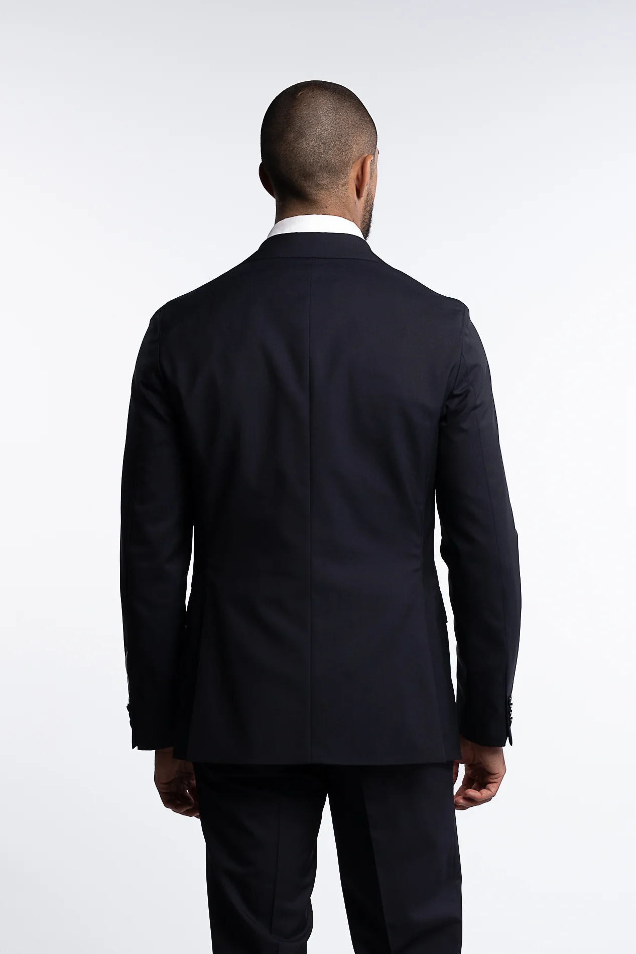 Ego Slim Fit Wool Blazer Dark Navy - Image 3