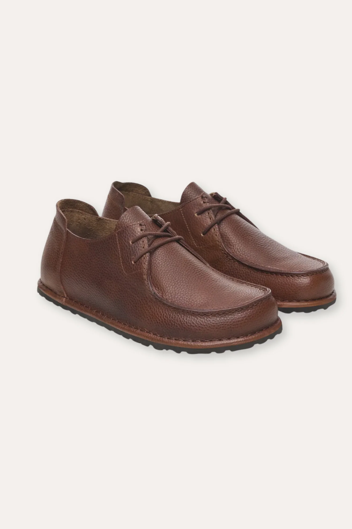 Men's Utti Lace Natural Leather Roast - Image 4