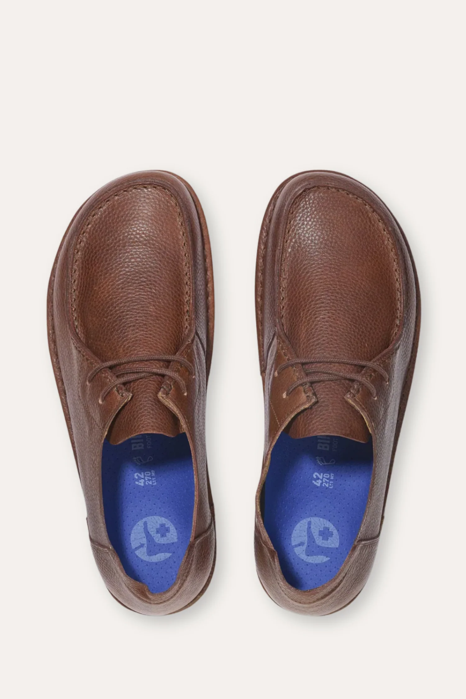 Men's Utti Lace Natural Leather Roast - Image 5