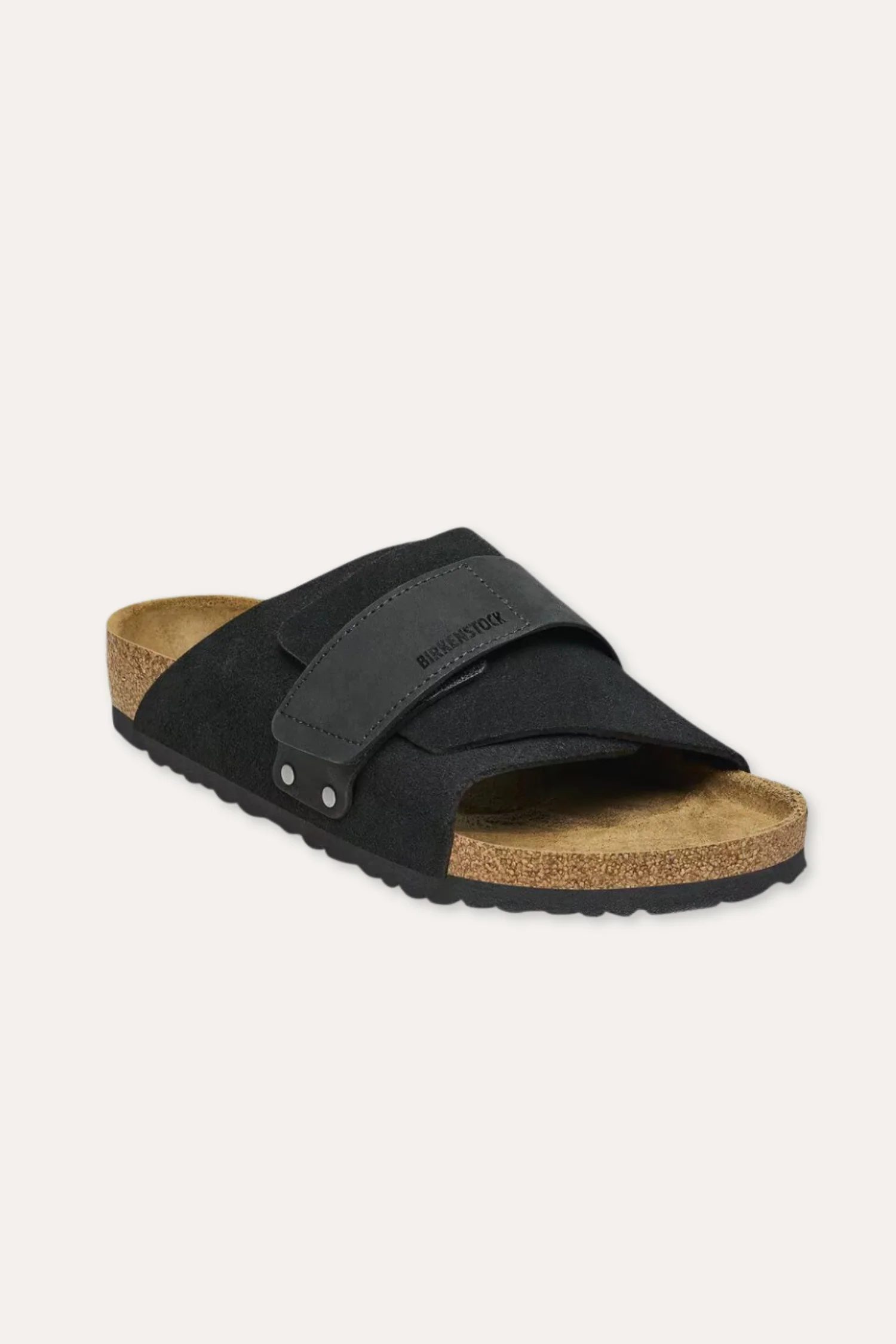 Men's Kyoto Nubuck/Suede Leather Black - Image 4