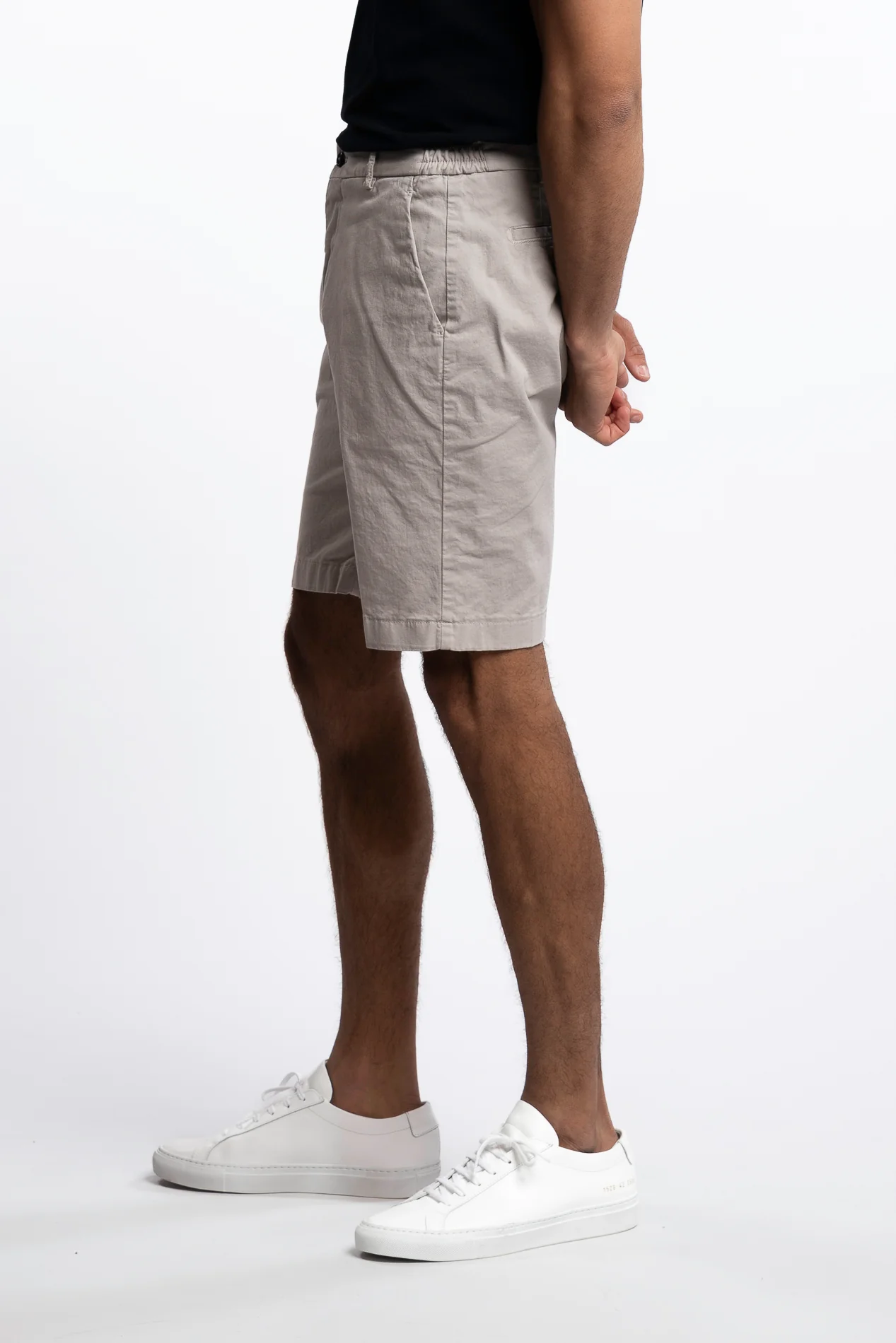 Bermuda Cotton Shorts Pomice - Image 2