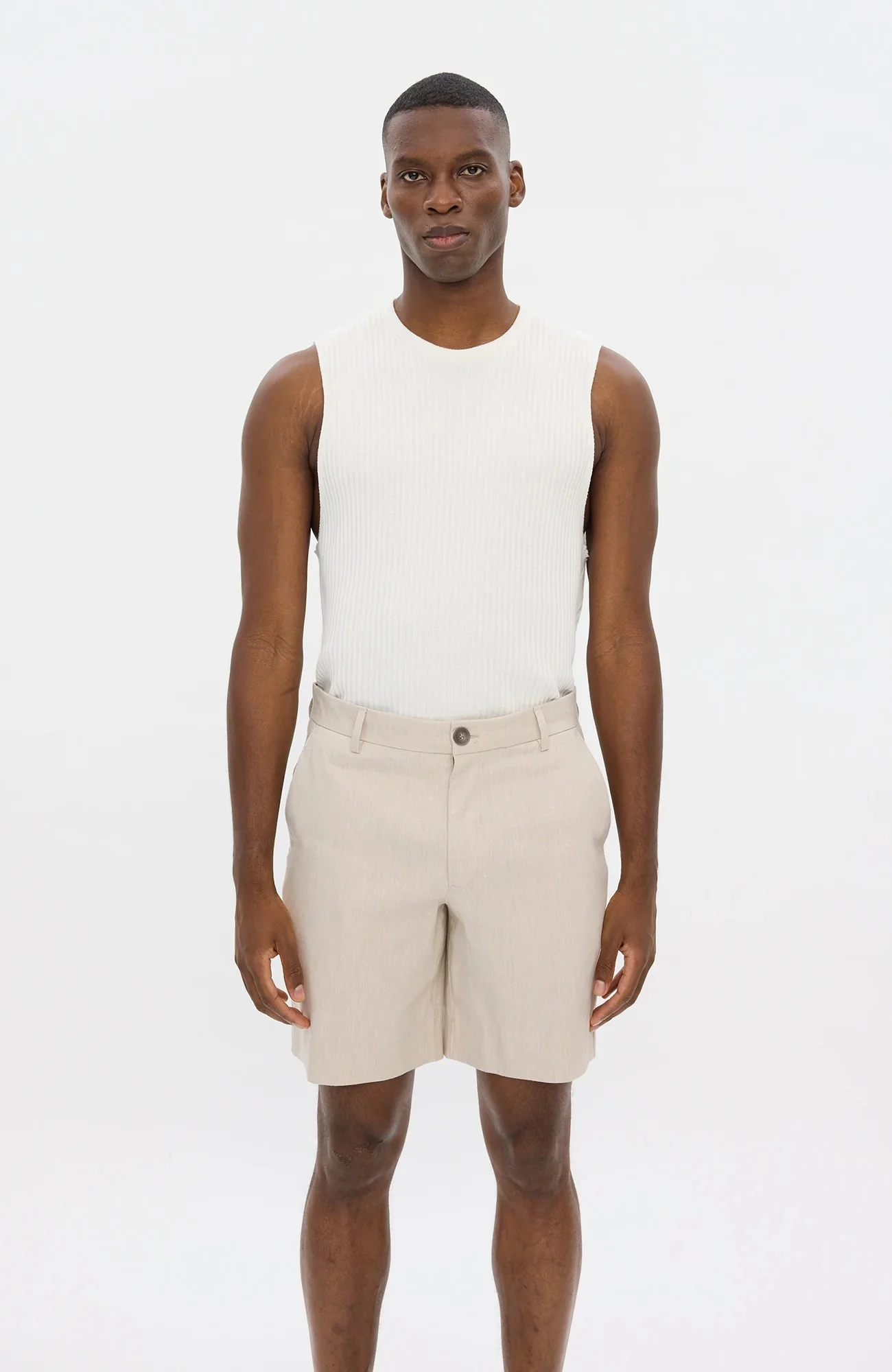 AlvinPL Shorts 769 Sand Linen - Image 2