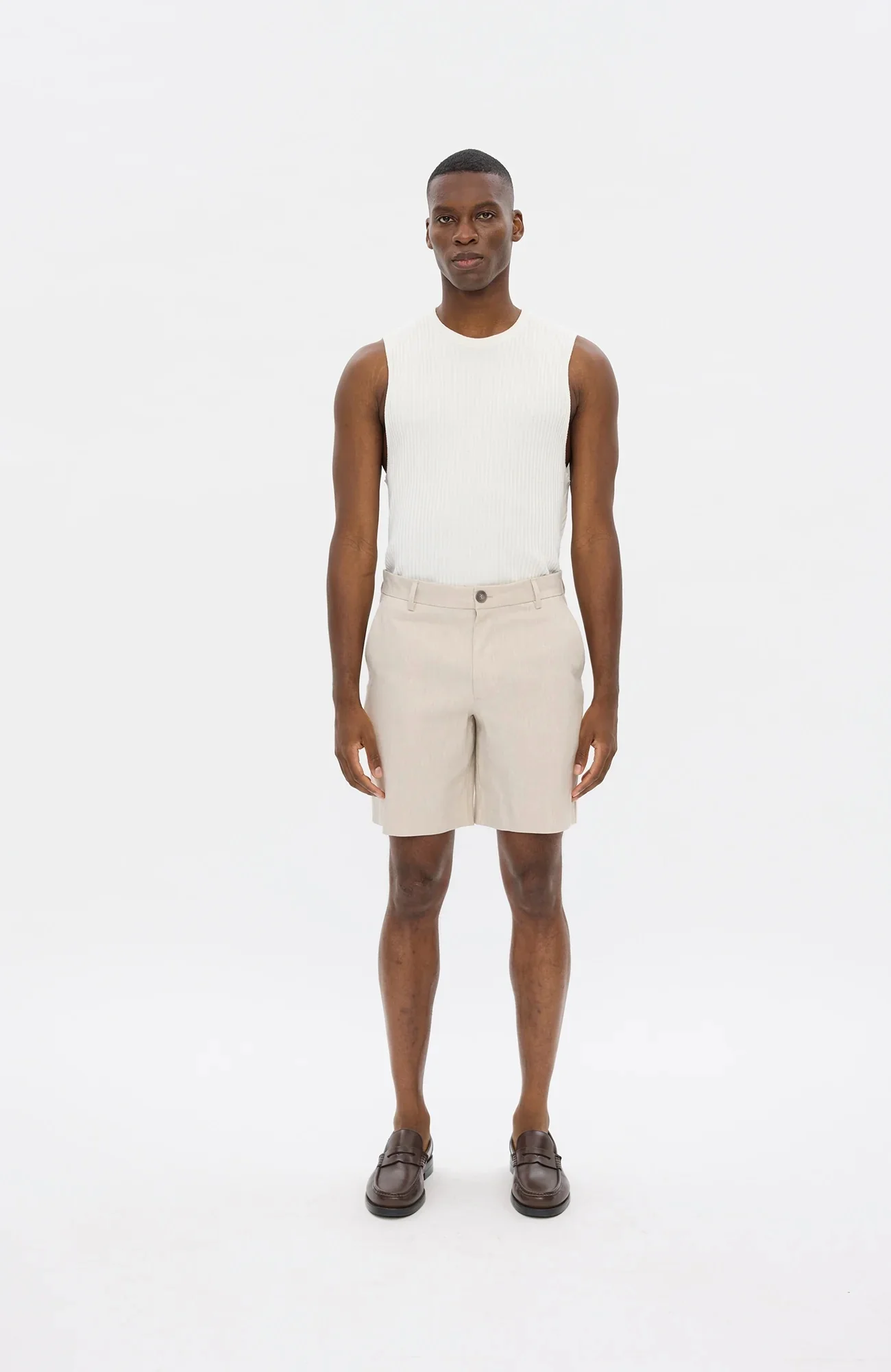 AlvinPL Shorts 769 Sand Linen - Image 4
