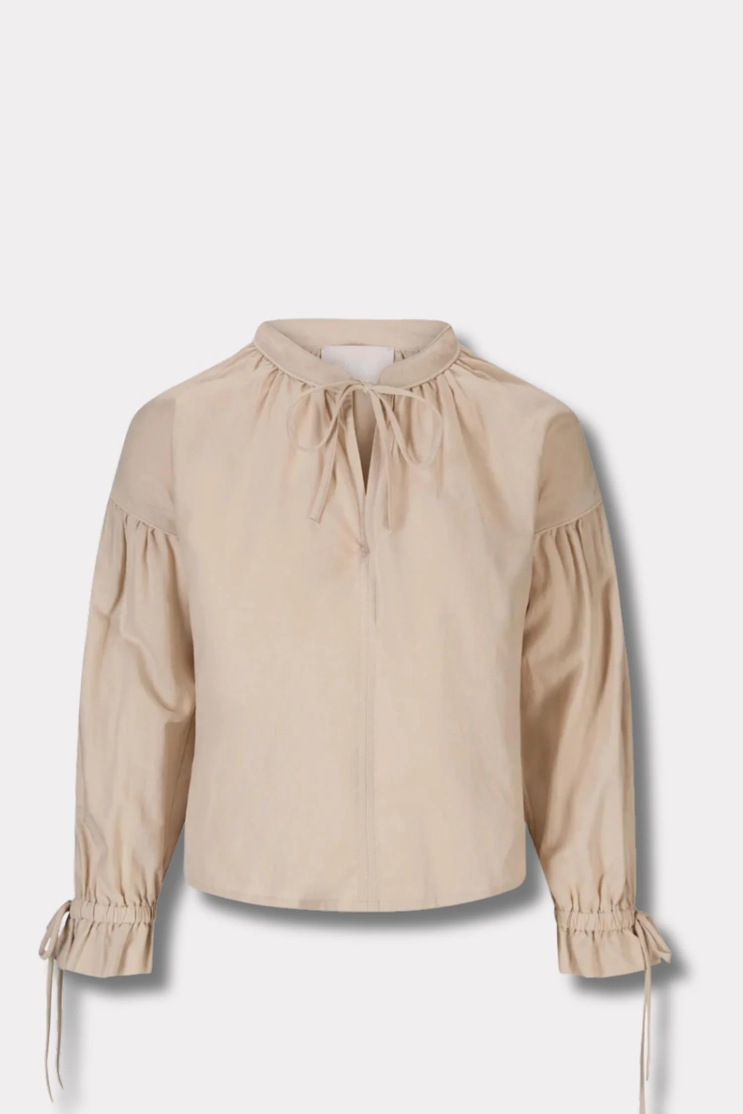 Birge Linen Shirt- Beige - Image 6