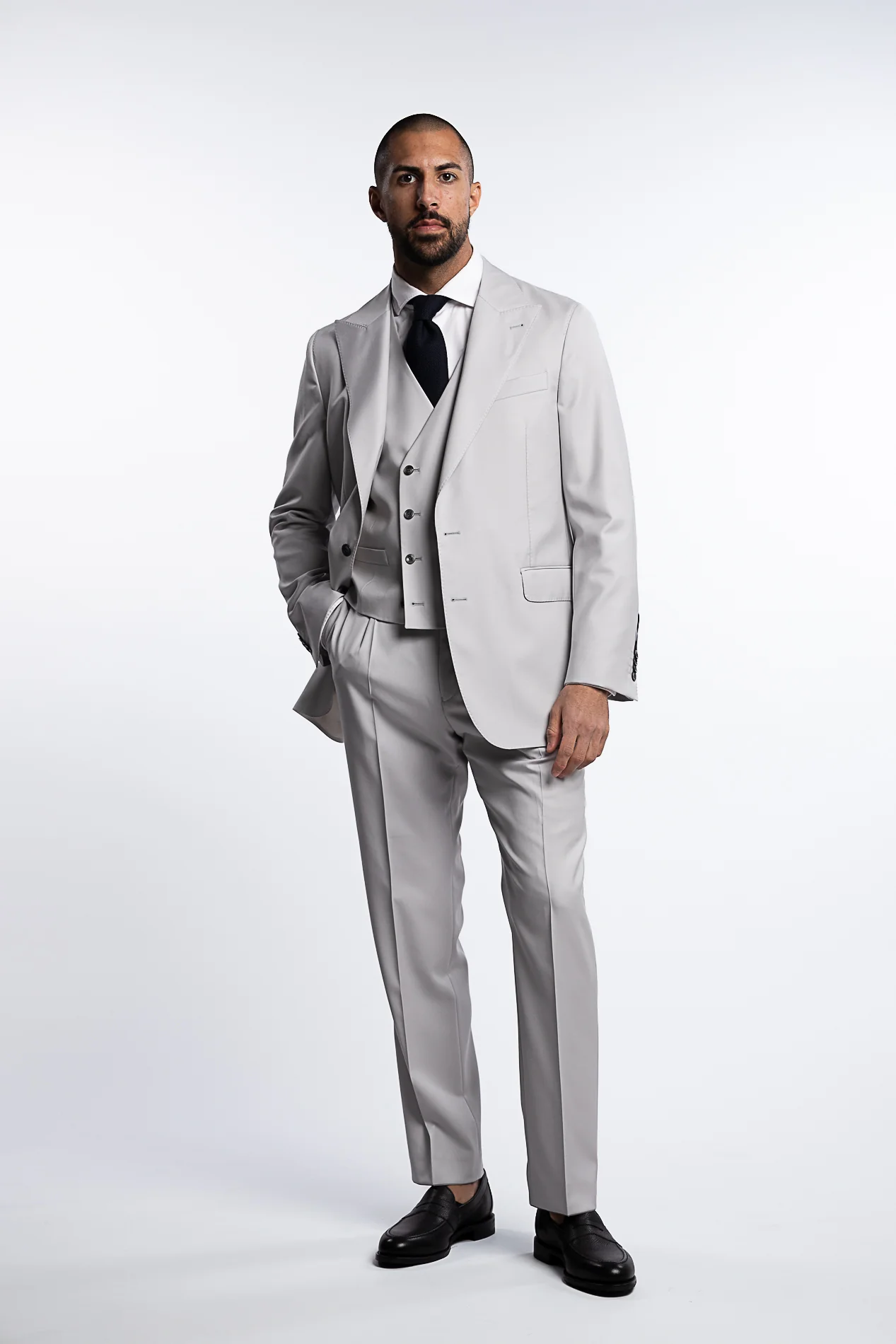 Faldo Regular Fit Blazer Gravel Grey - Image 5