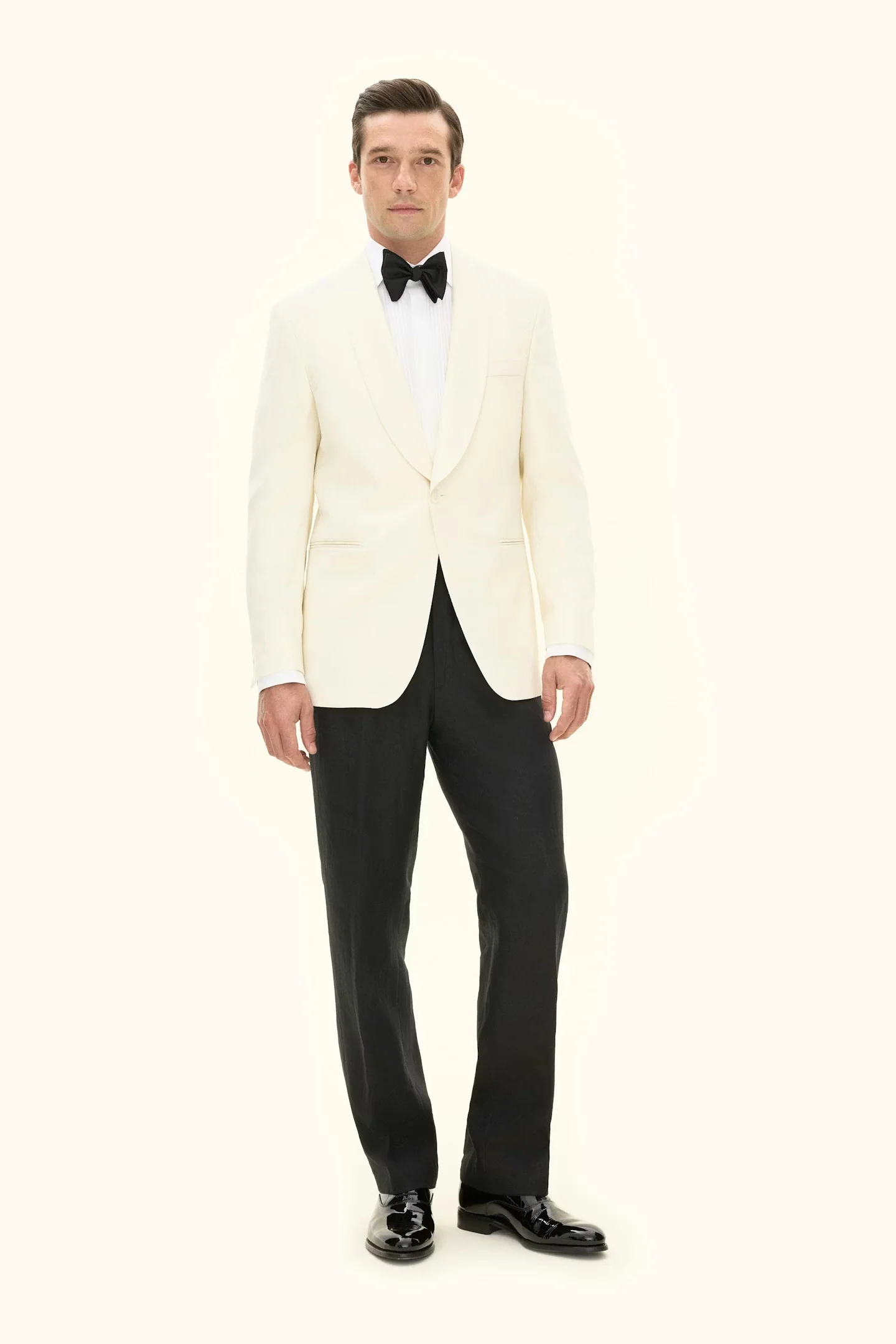 Figaro Tuxedo Blazer Off White - Image 2