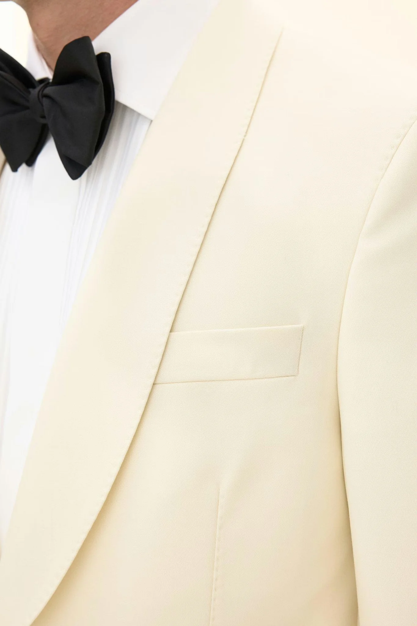 Figaro Tuxedo Blazer Off White - Image 3