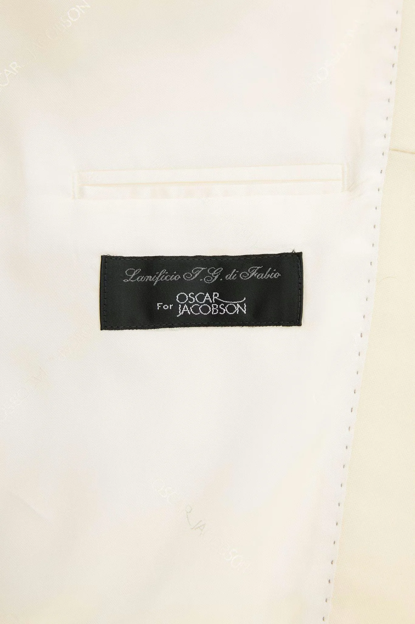 Figaro Tuxedo Blazer Off White - Image 5