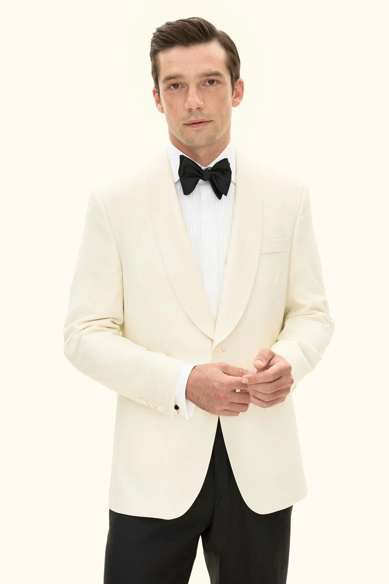 Figaro Tuxedo Blazer Off White - Image 6