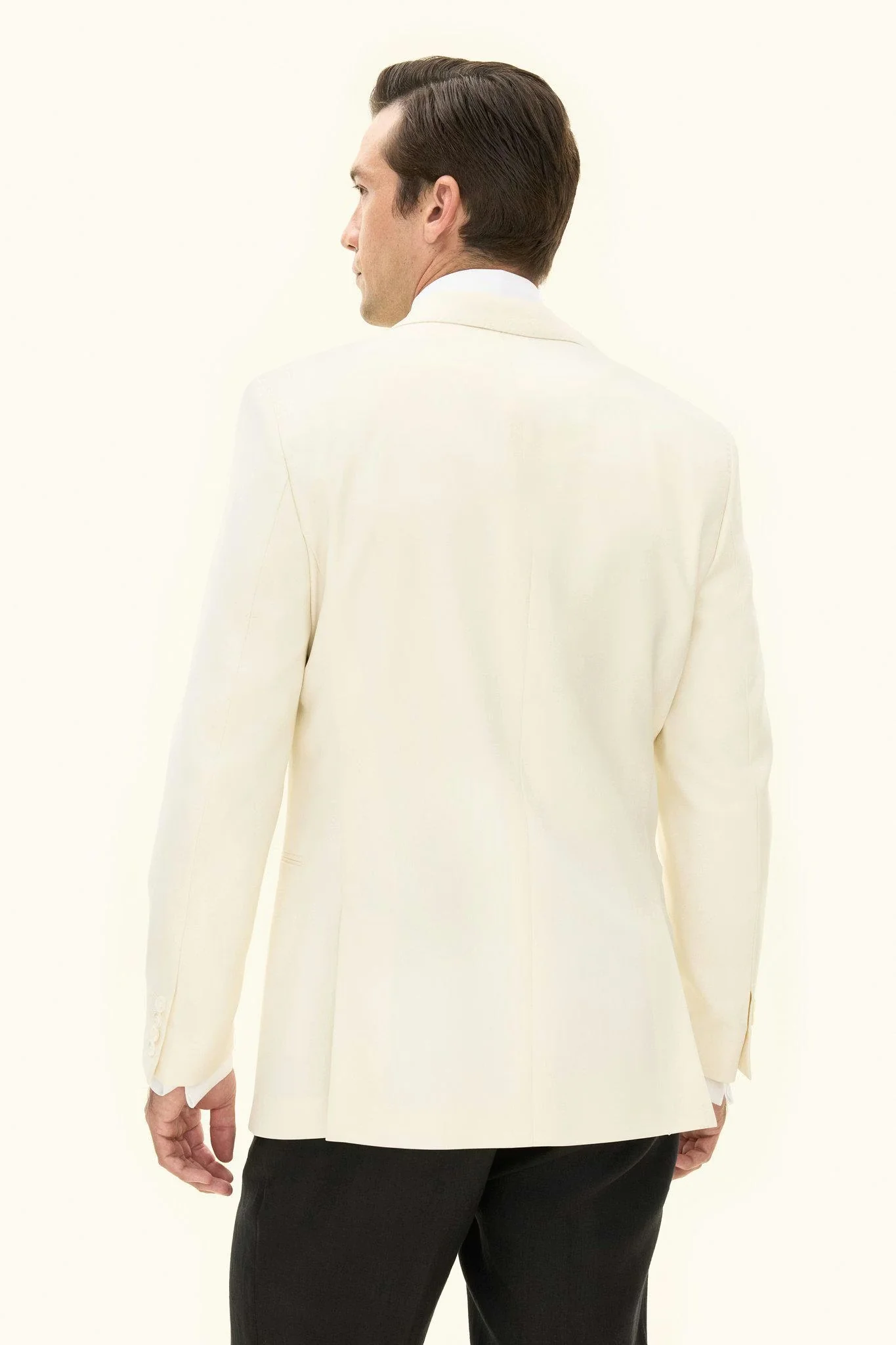 Figaro Tuxedo Blazer Off White - Image 7