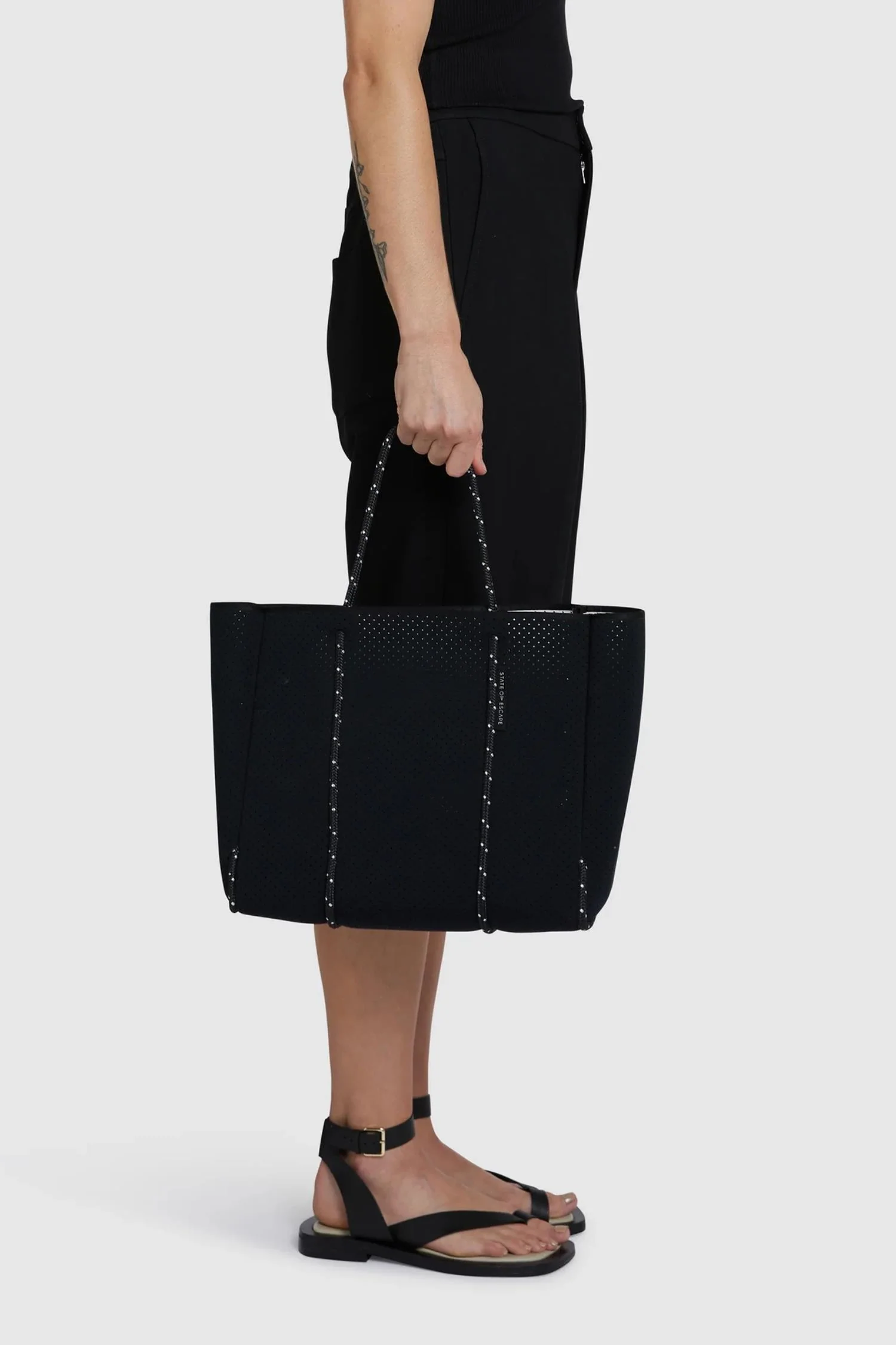 Flying Solo Tote- Highlight Fleck Black - Image 2