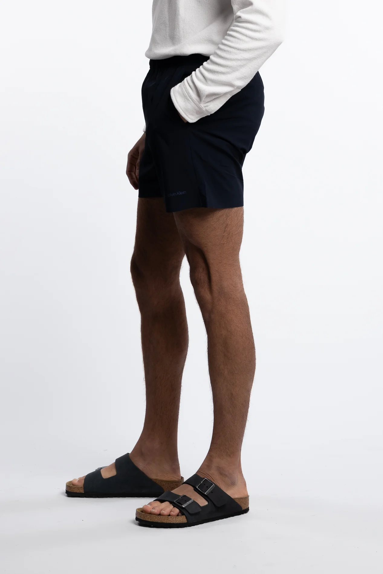 Medium Drawstring Swim Shorts Dark Sapphire - Image 2