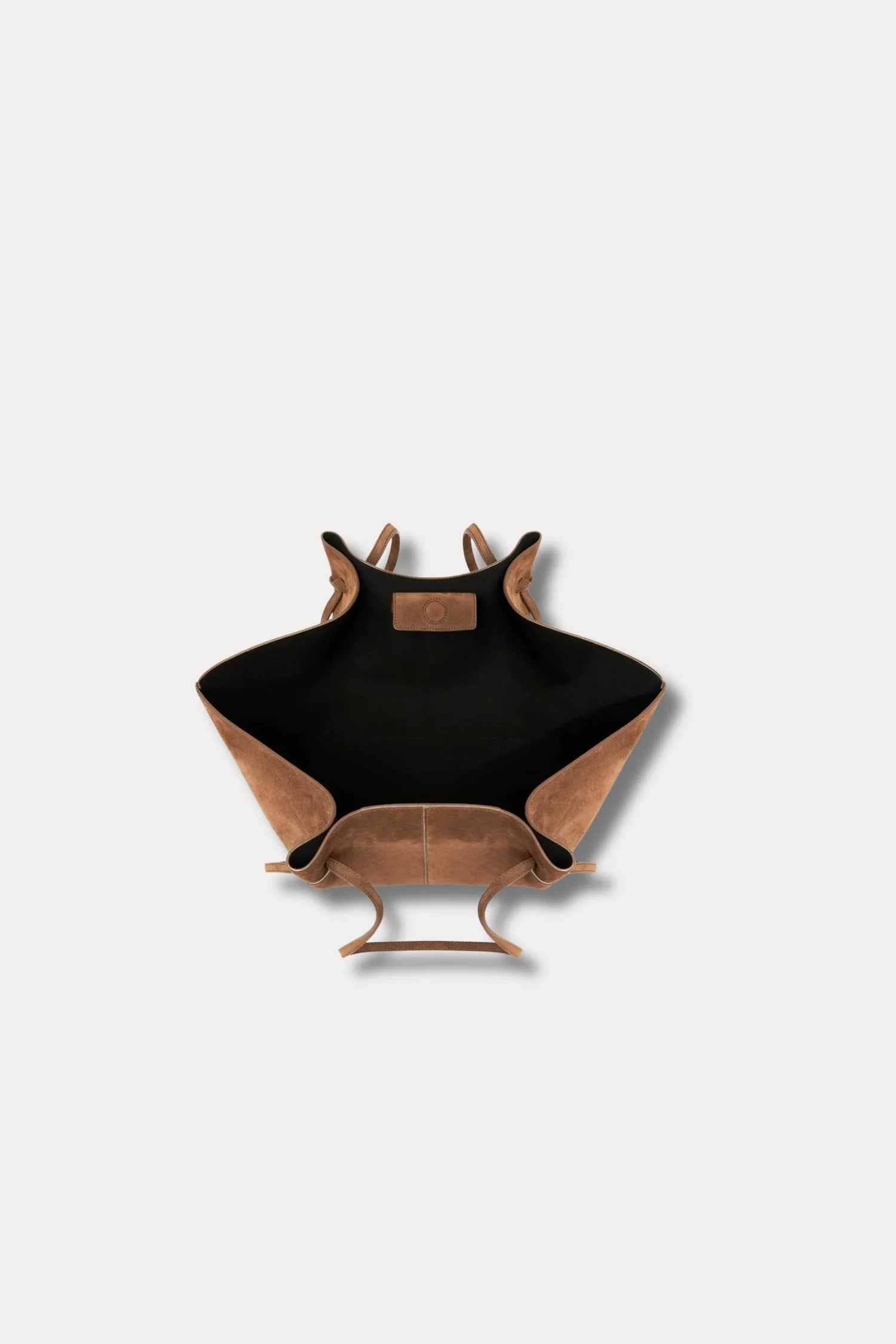 Large Mochi- Cognac Suede - Image 5