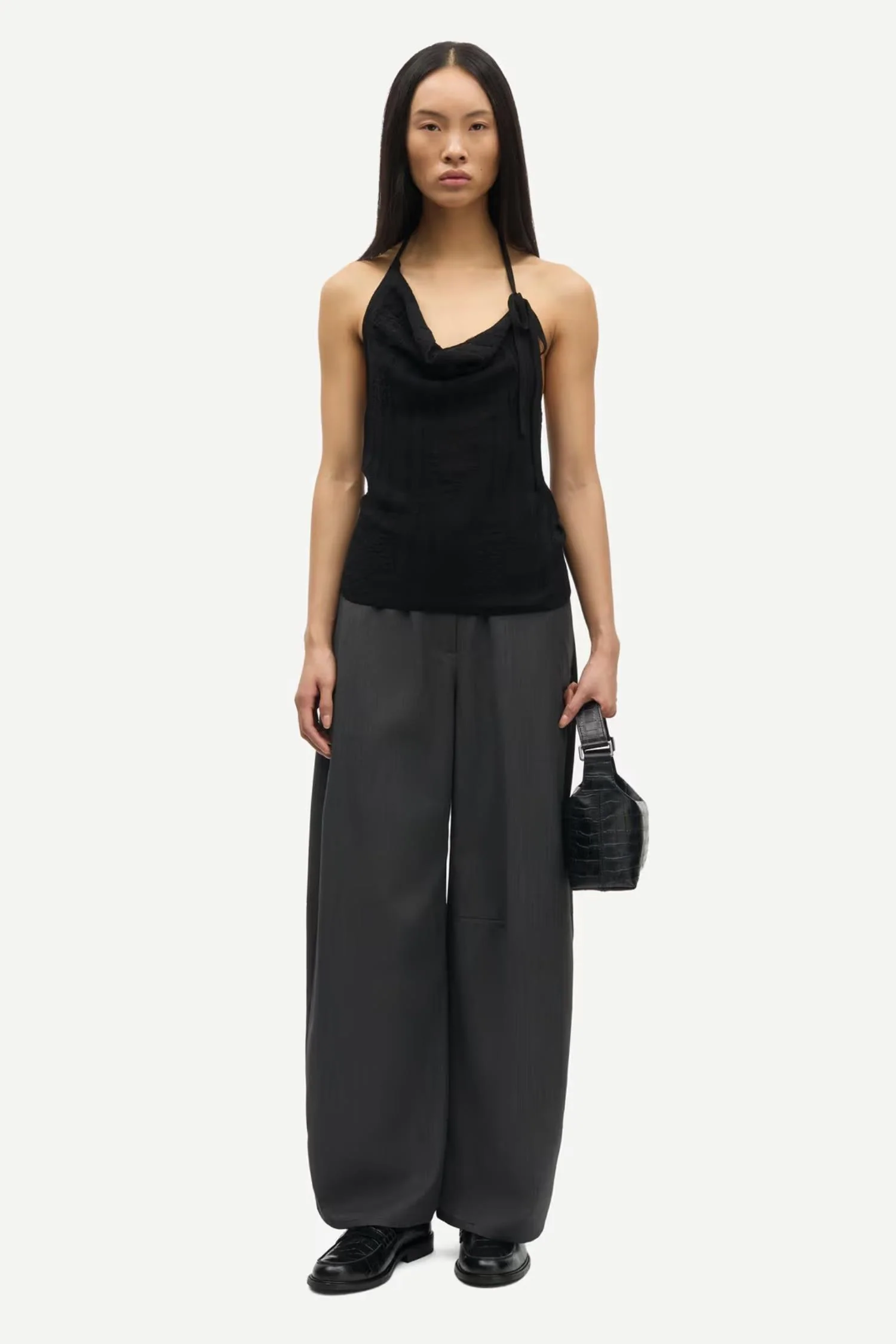 Saroko Trousers 15449- Dark Grey Mel - Image 2