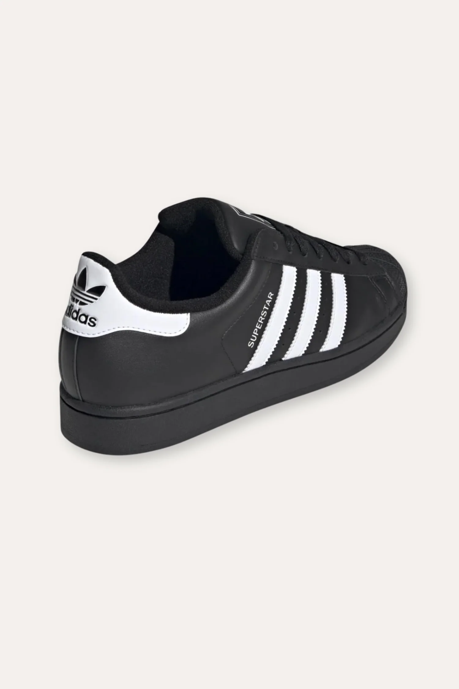 Women's Superstar II- Cblack/Ftwwh- JI0079 - Image 3