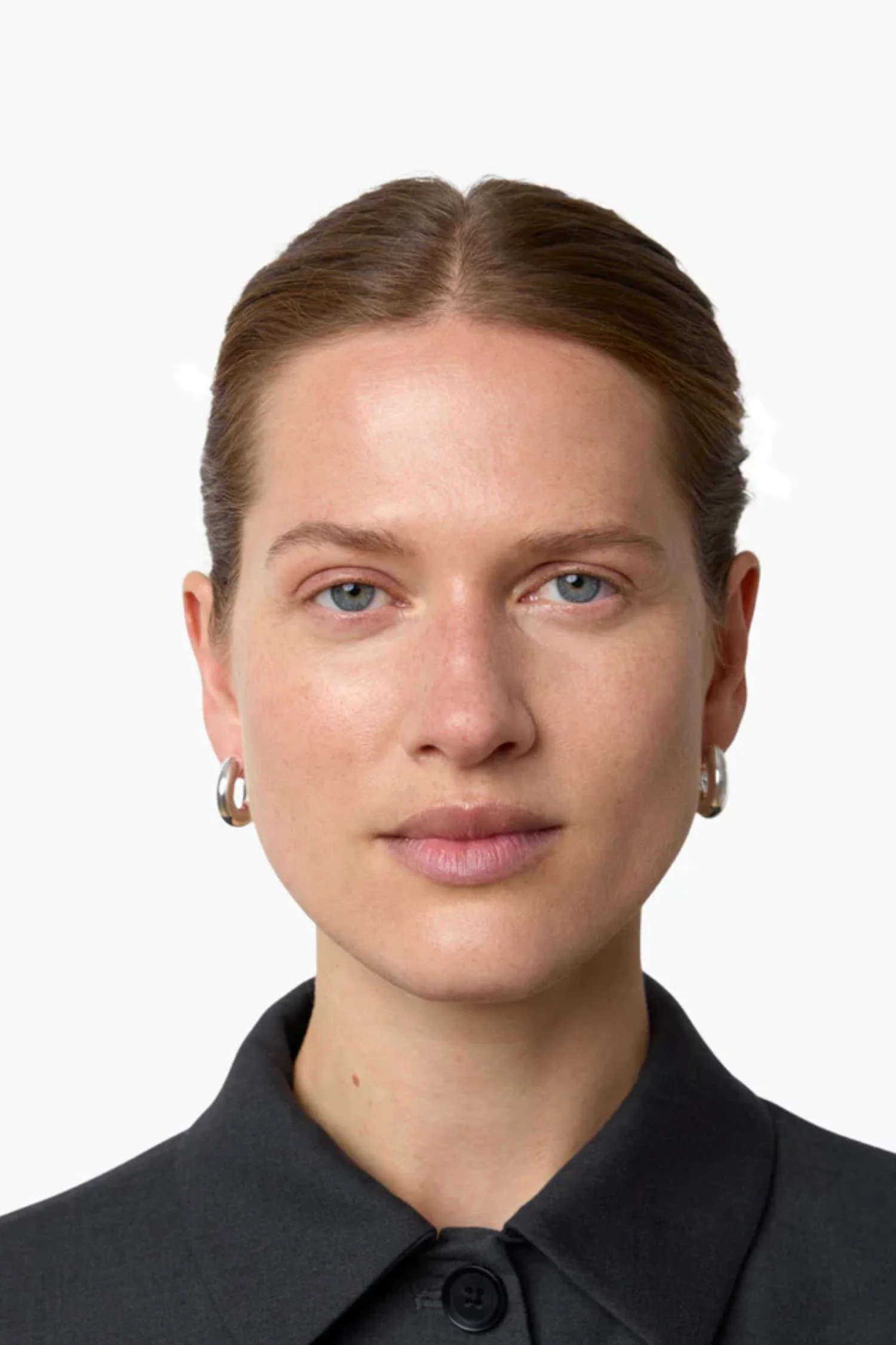 The Rose Earrings- Silver - Image 3