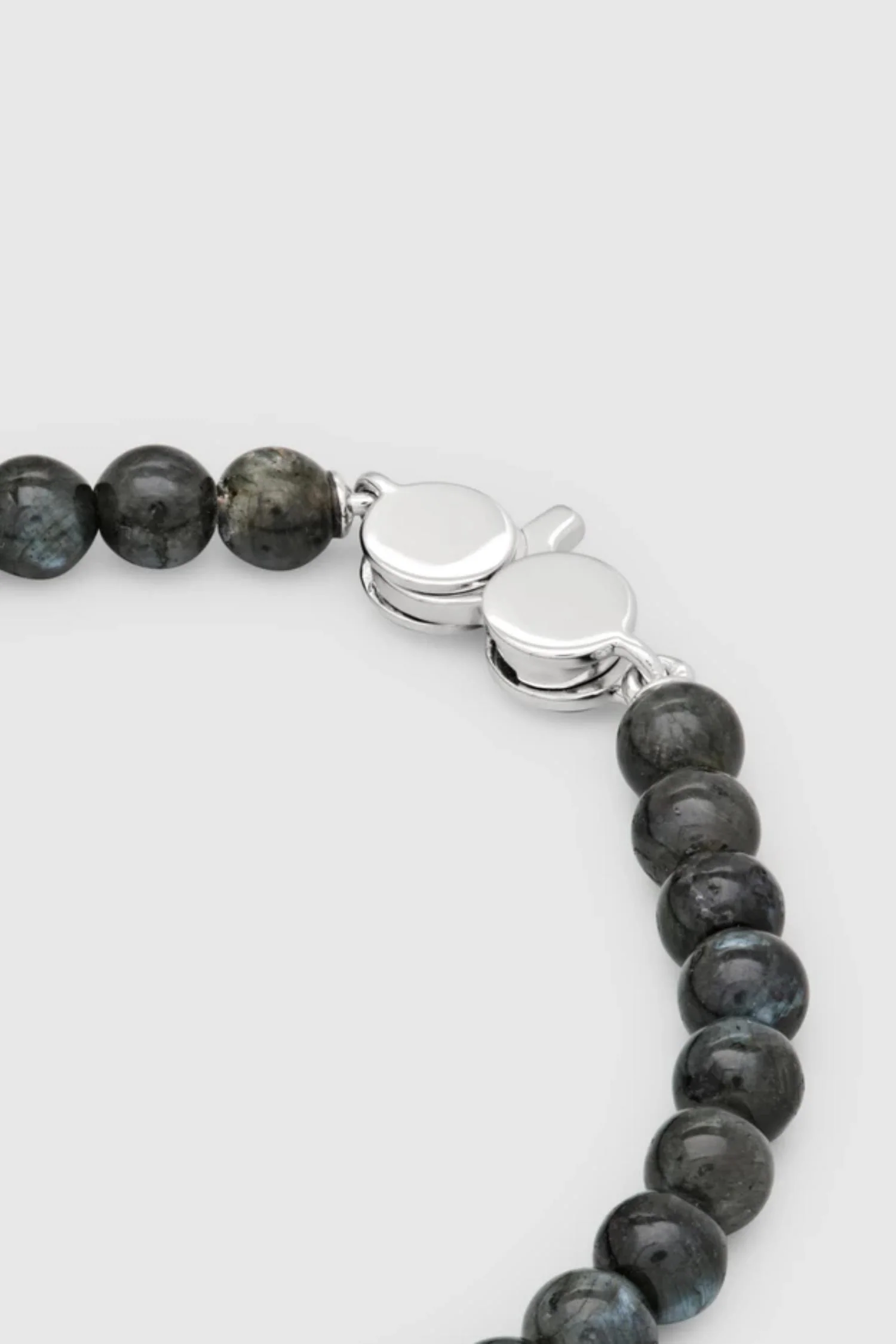 Women's Cove Bracelet Slim 7.0"- Larvikite - Image 3