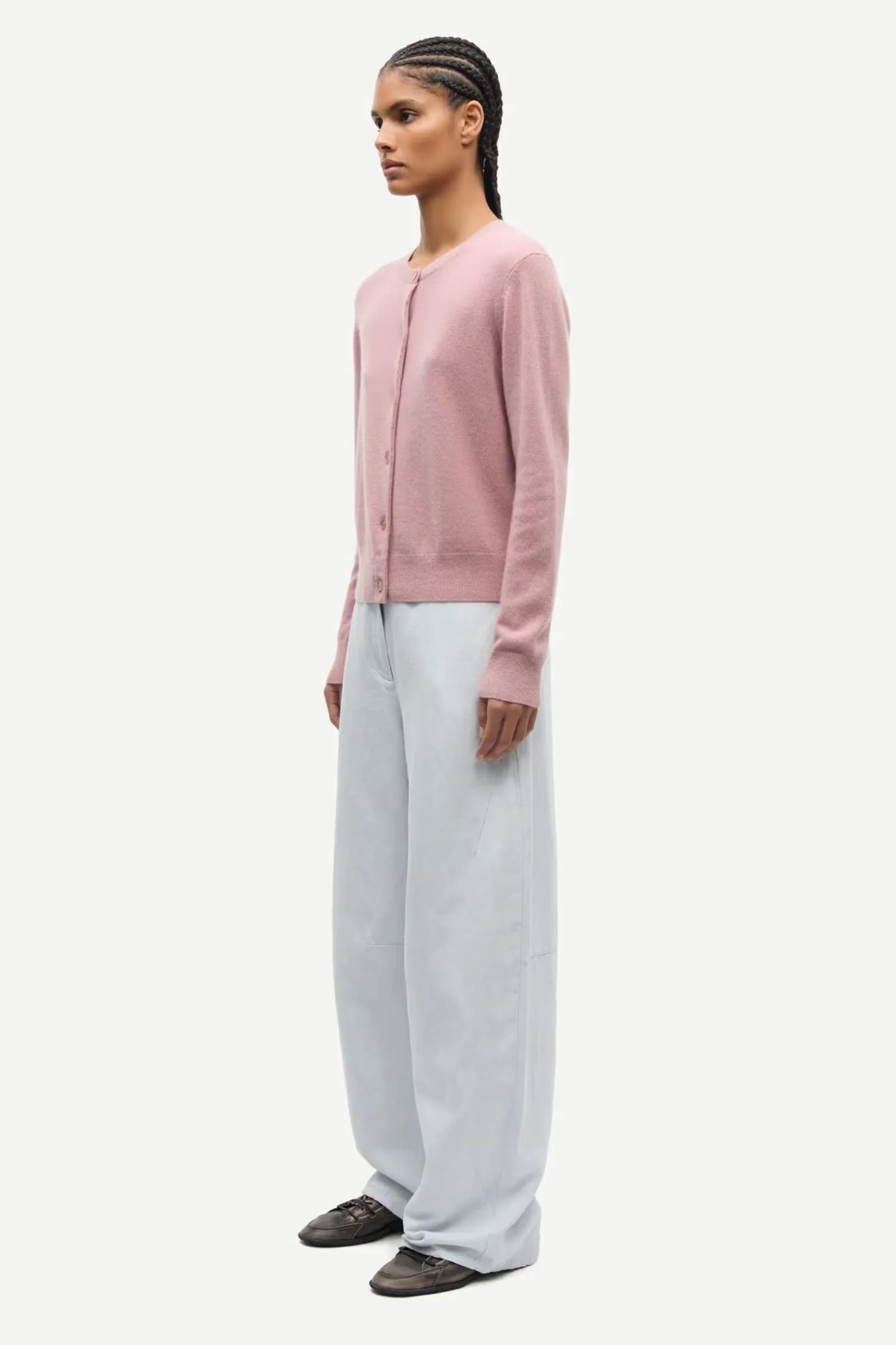 Saboston Cardigan 6304 - Orchid Haze Mel - Image 4