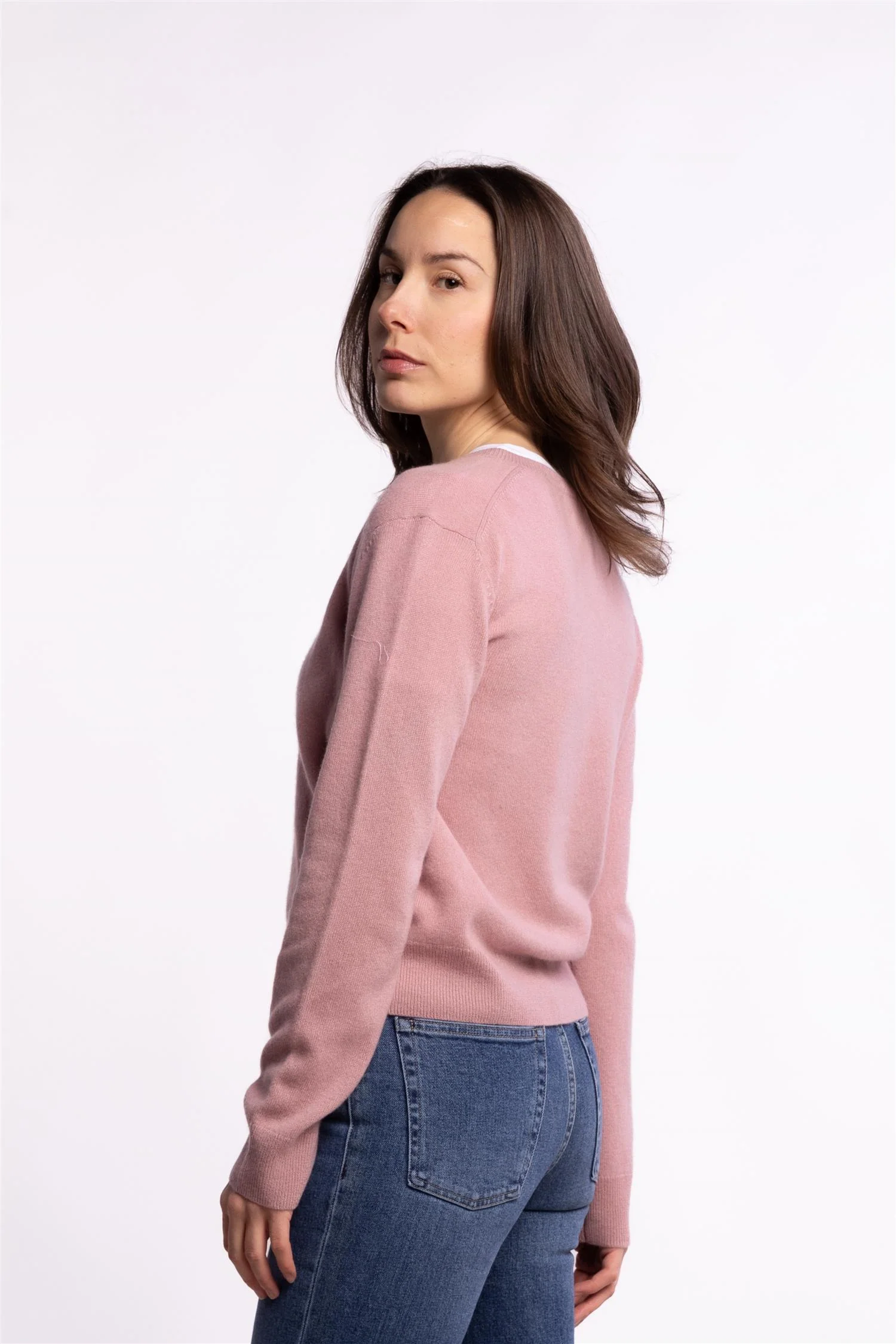 Saboston Cardigan 6304 - Orchid Haze Mel - Image 7