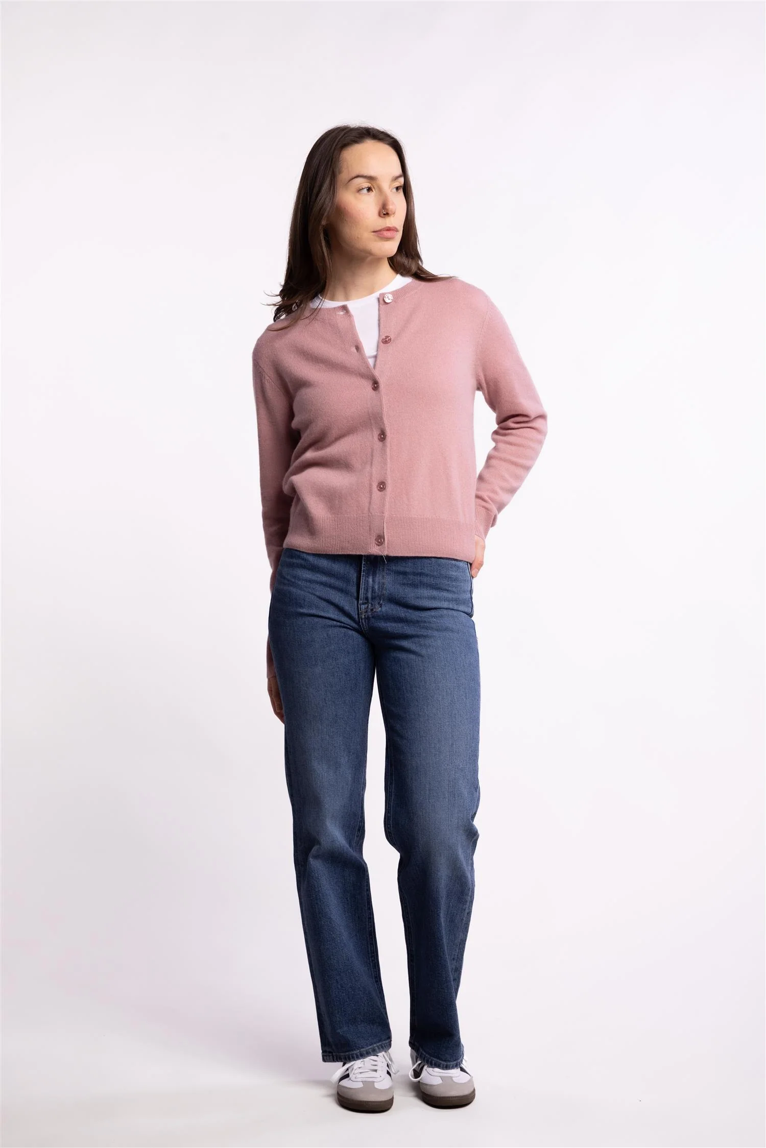 Saboston Cardigan 6304 - Orchid Haze Mel - Image 9