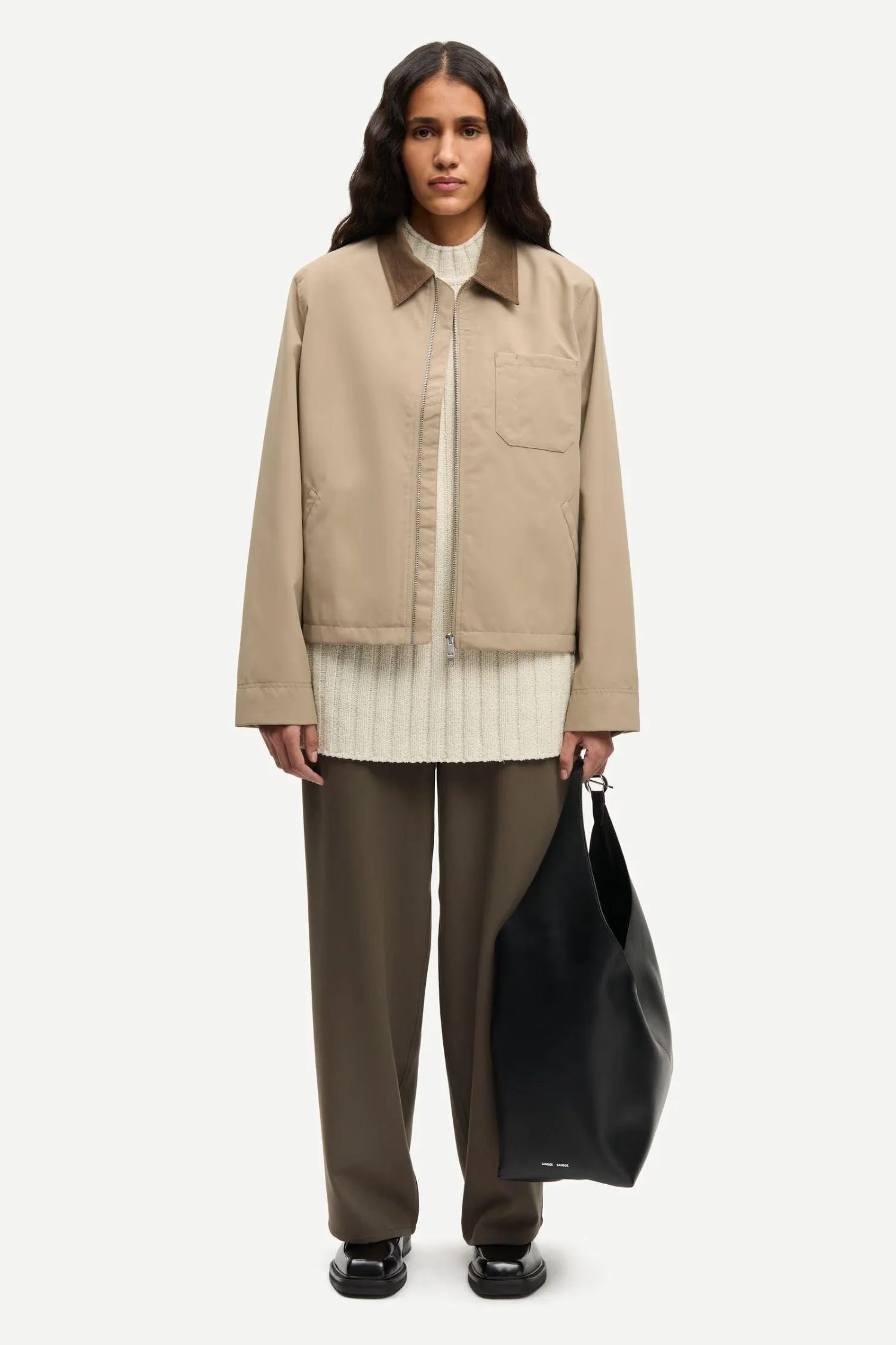 Sarobinson Jacket 14265 - Greige - Image 8