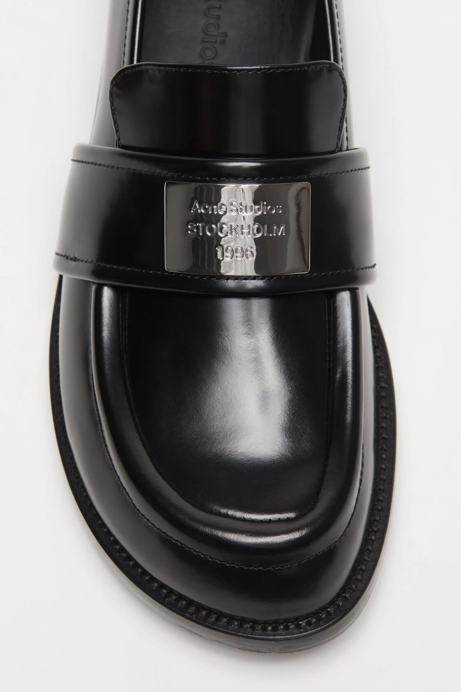 Leather Loafers- Black - Image 4