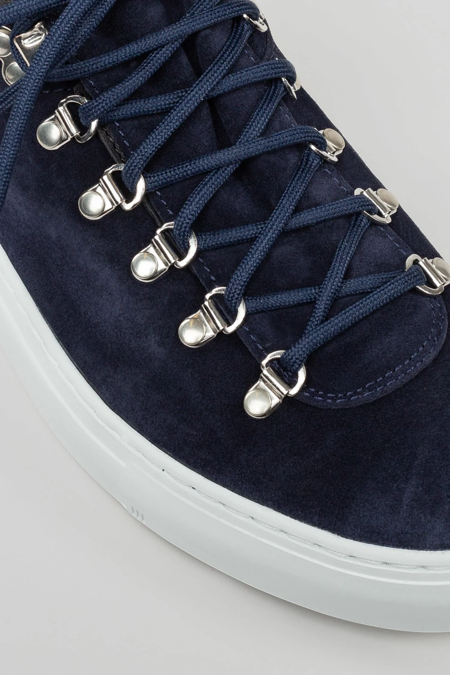 Women's Marostica Low Platform- Navy Suede - Image 5