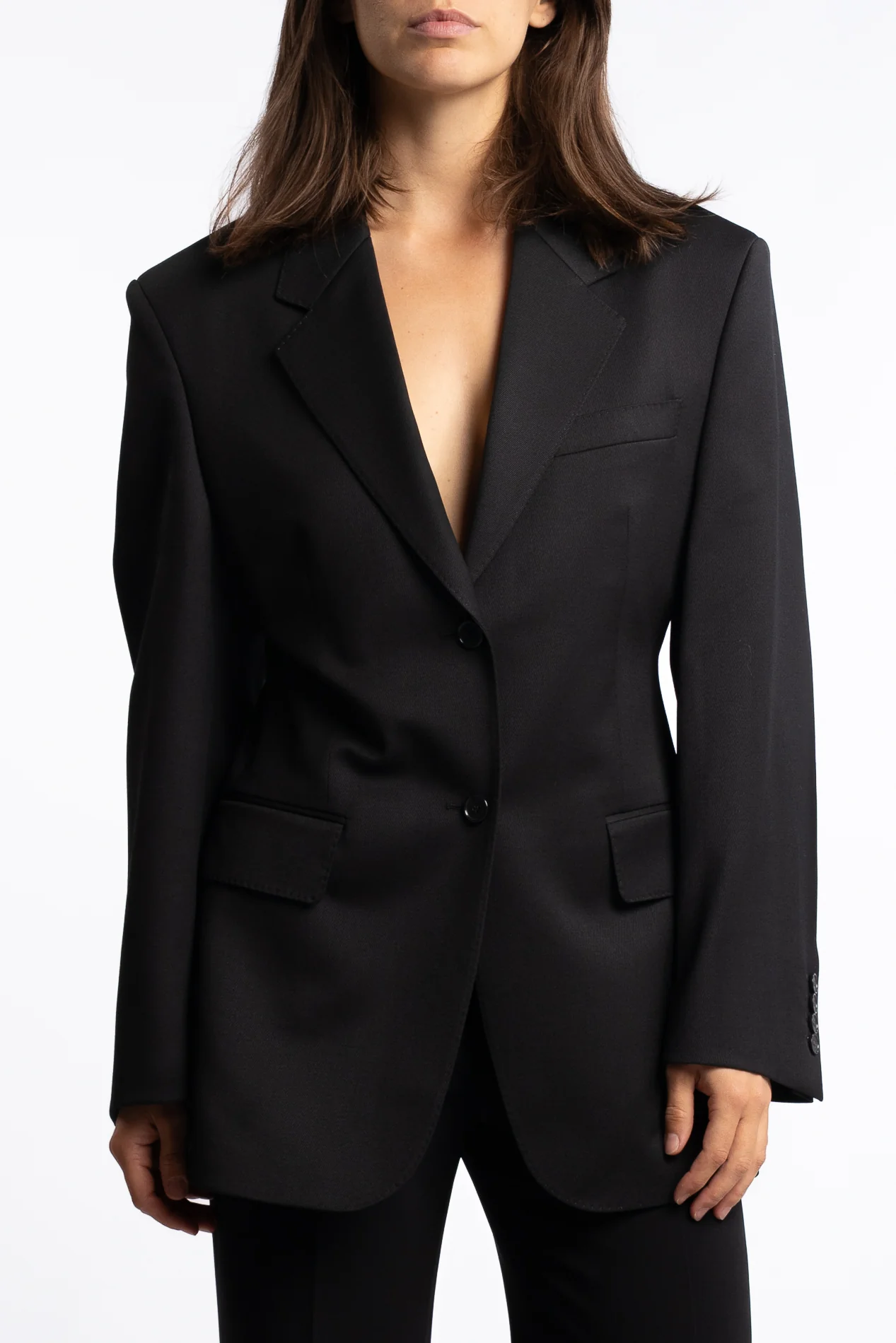 Hourglass Blazer- Black - Image 2