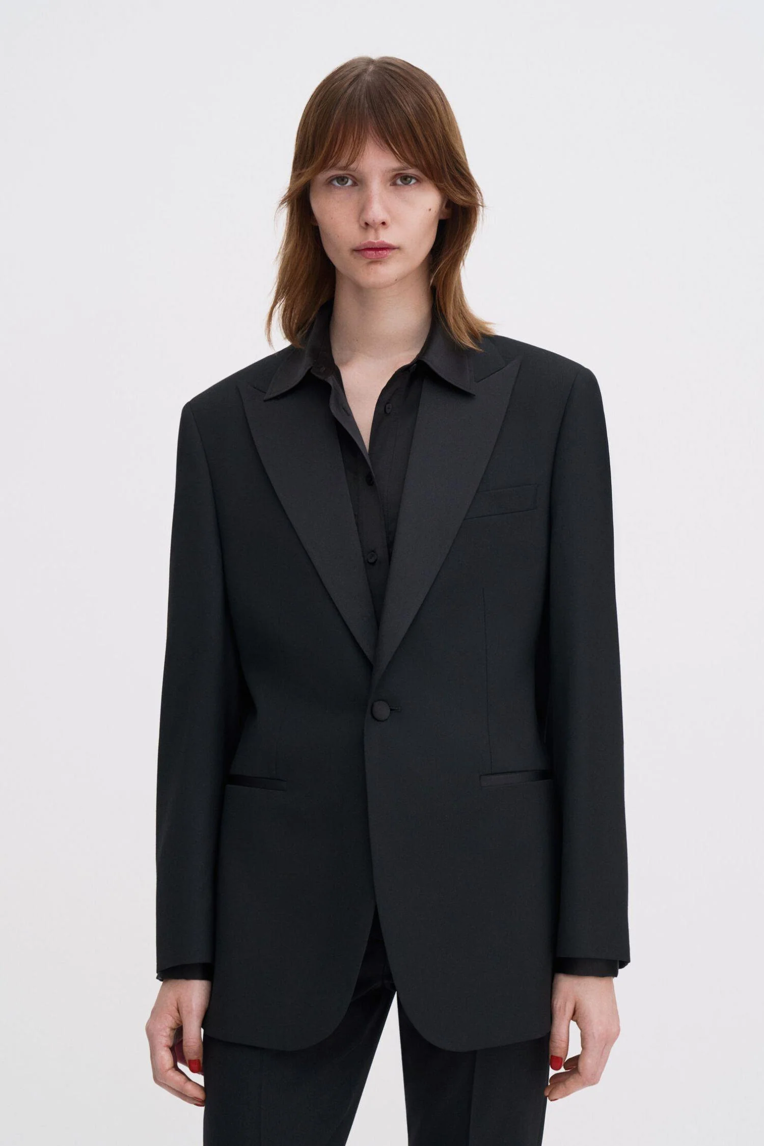 Hourglass Blazer- Black - Image 7