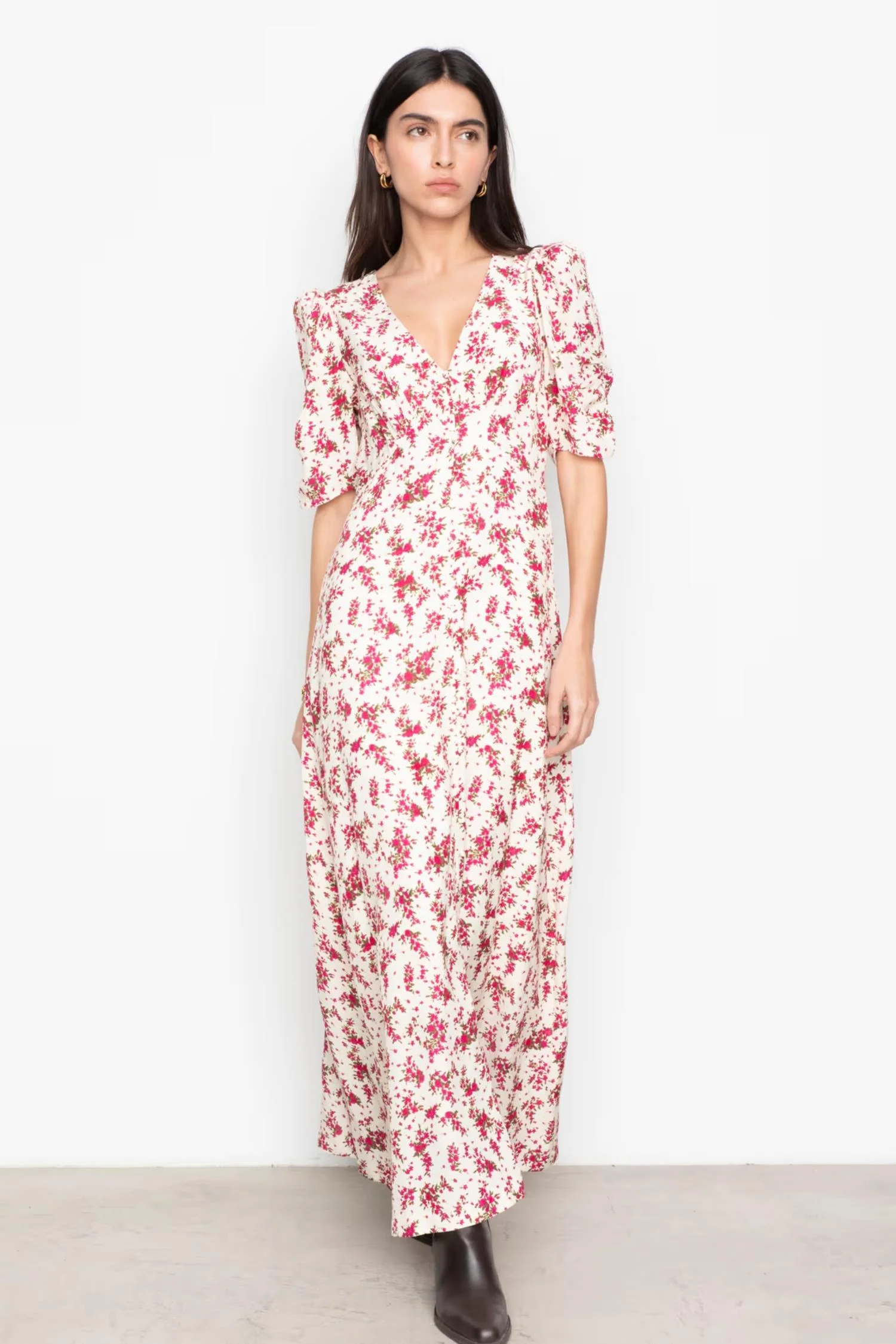 Aivy Dress- Berry print - Image 2