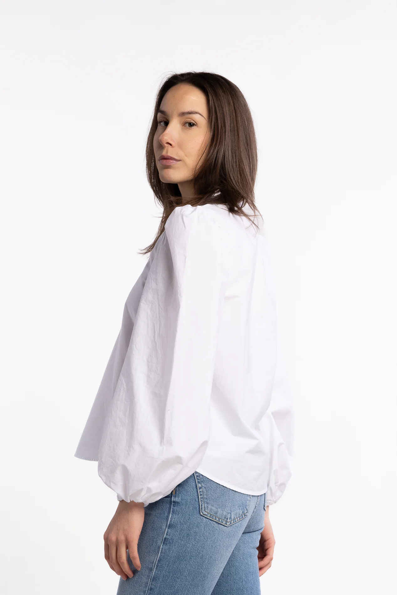 Infinity Blouse- White - Image 6