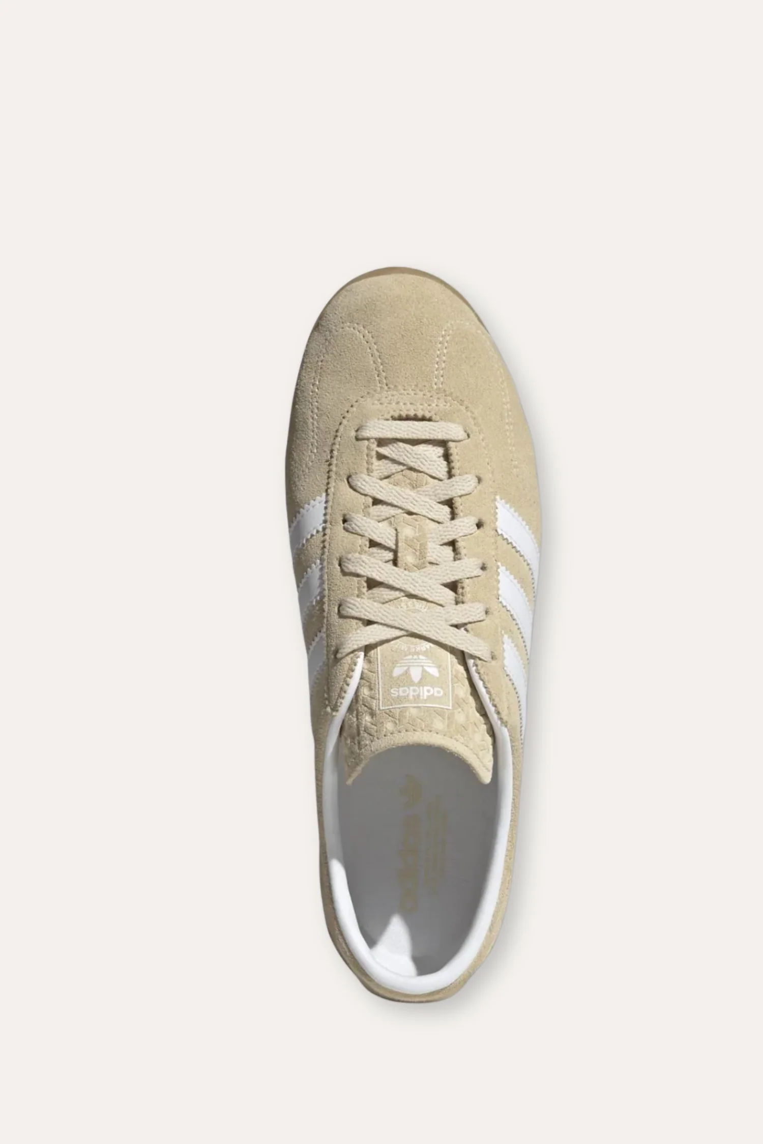 Women's Gazelle Lo Pro JR8889- Sand Strata/Cloud White/Gum - Image 7