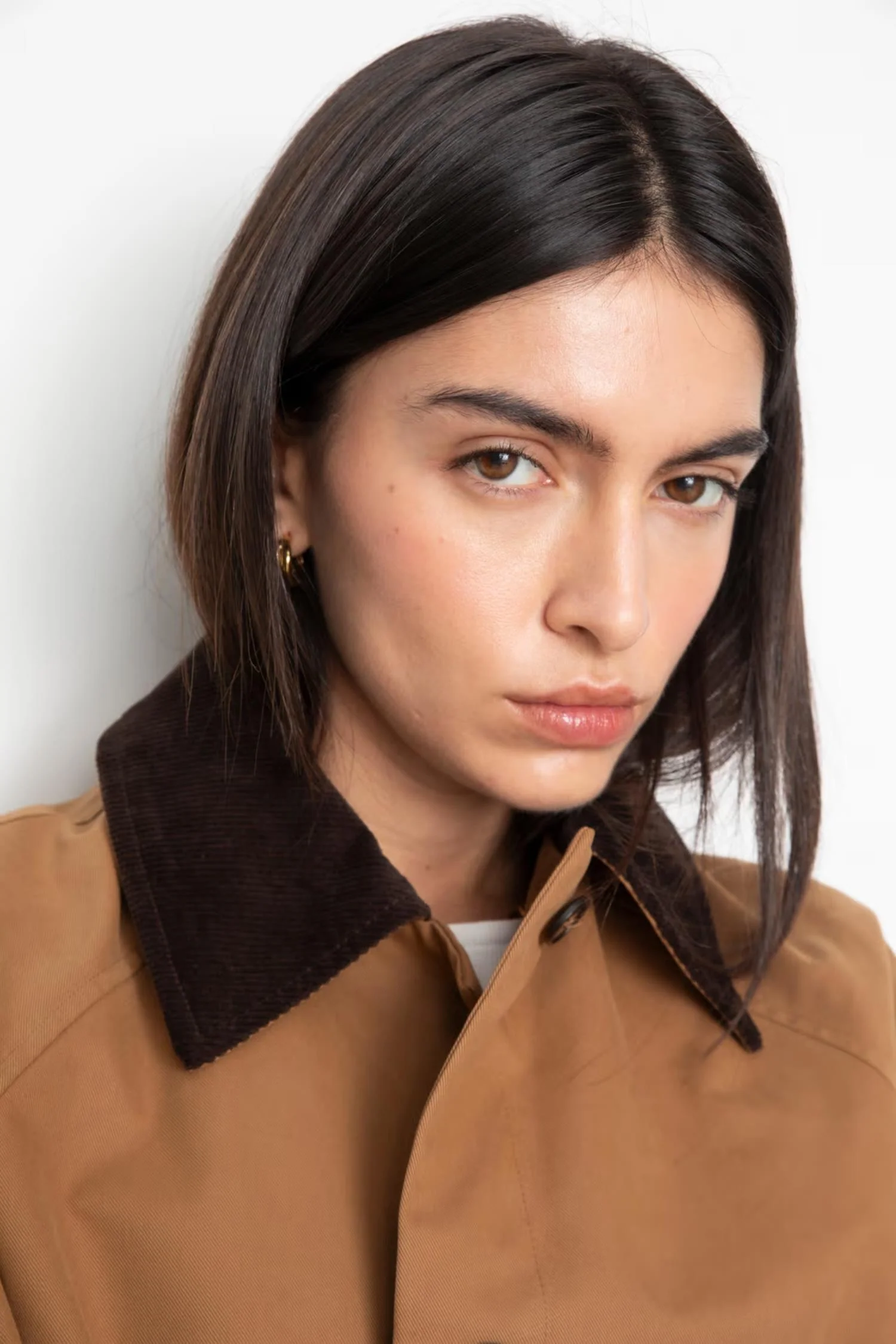 Heather Jacket- Dark Camel - Image 3