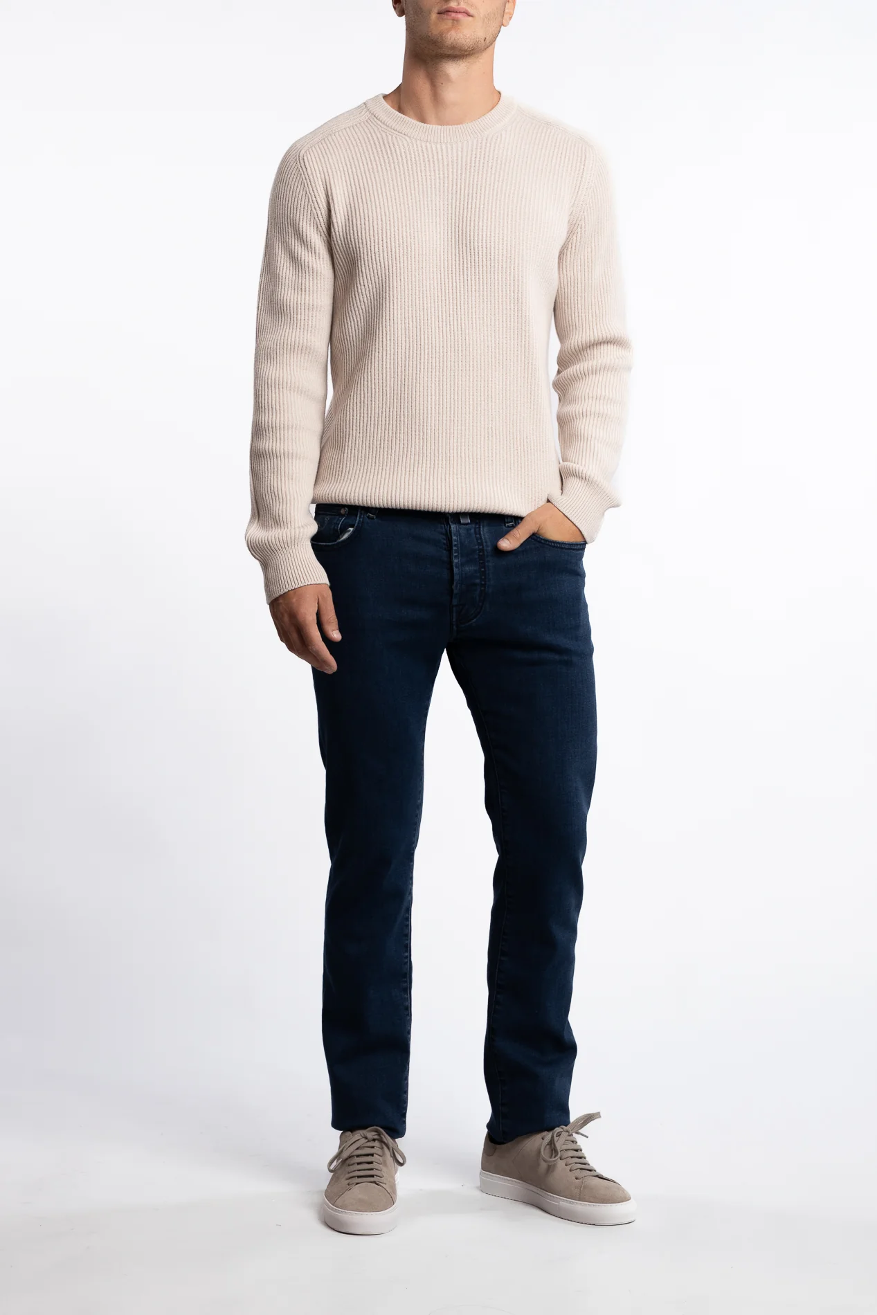 Bard Slim Fit Jeans Medium Blue - Image 6
