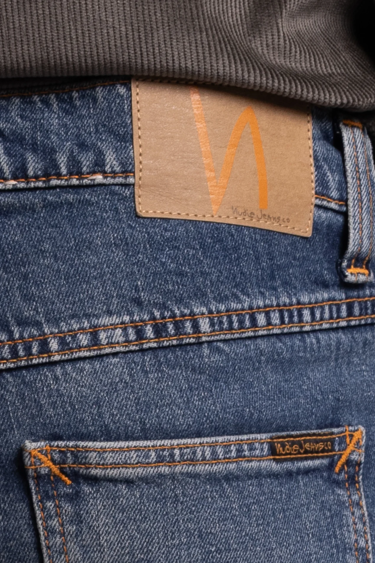 Solid Ollie Slim Fit Jeans Wild Blue - Image 4